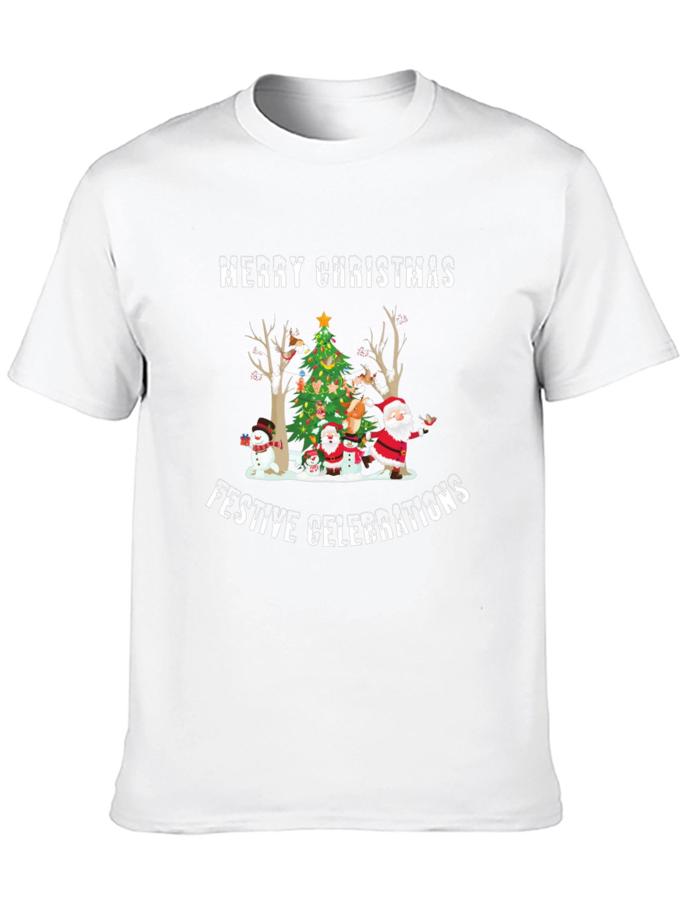 Merry Christmas Festive Celebrations T-Shirt