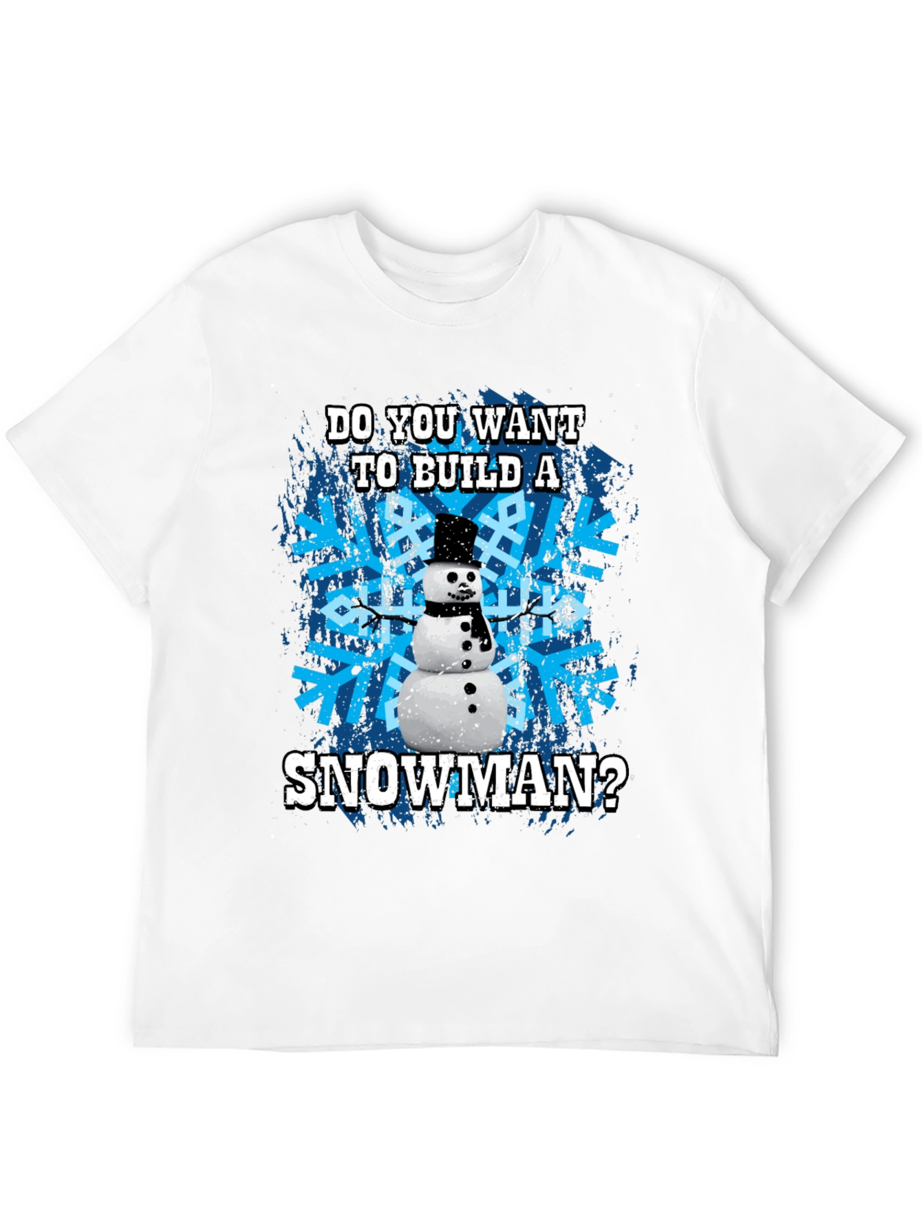 Snowman Graphic Tee - Winter Holiday Fun