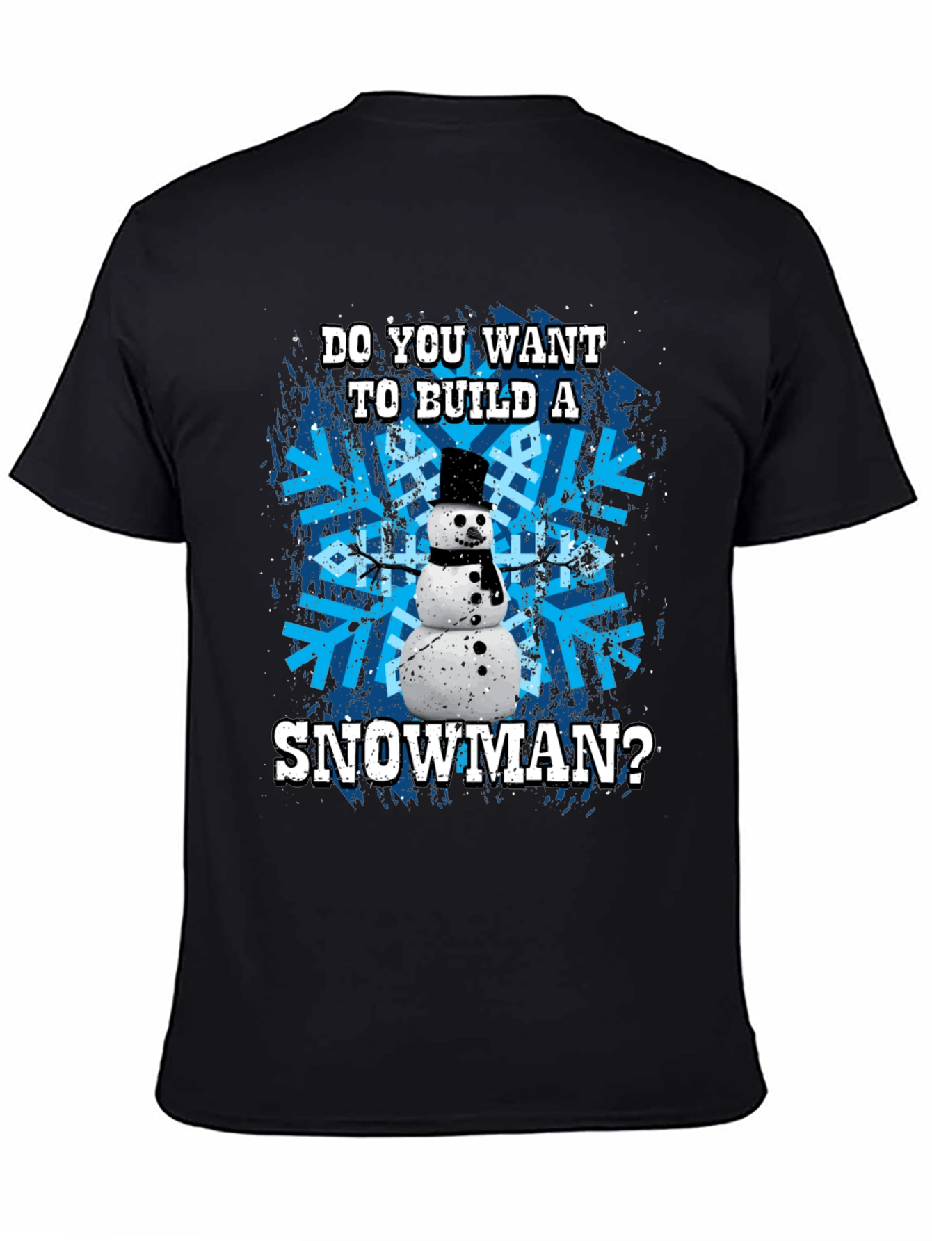 Snowman Graphic Tee - Winter Holiday Fun