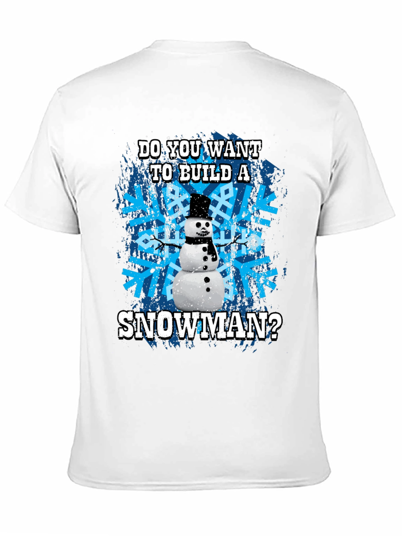 Snowman Graphic Tee - Winter Holiday Fun