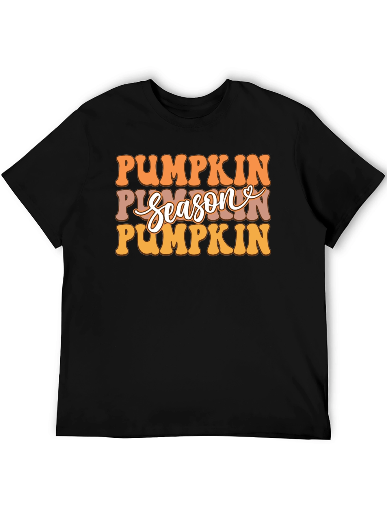 Pumpkin Season Graphic T-Shirt - Fall Fashion