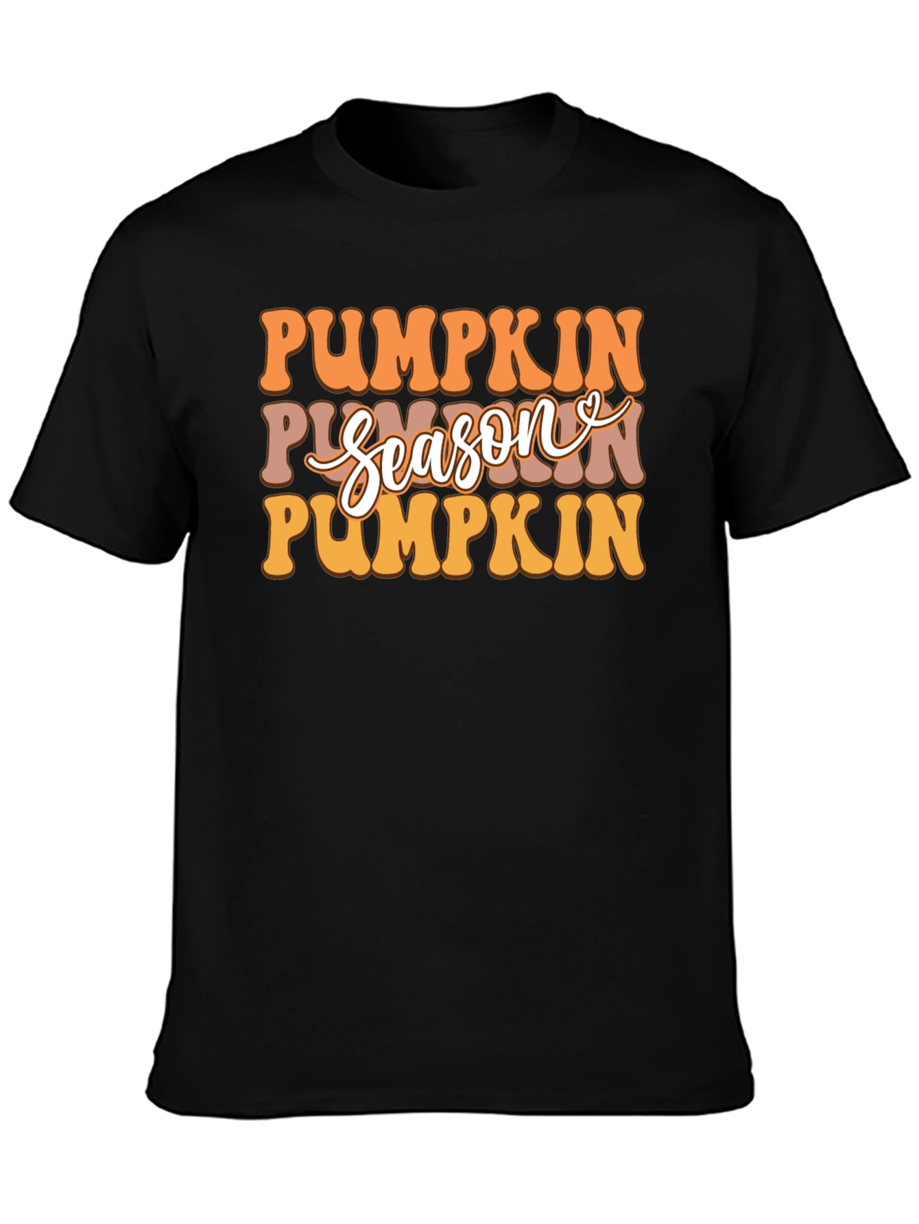 Pumpkin Season Graphic T-Shirt - Fall Fashion