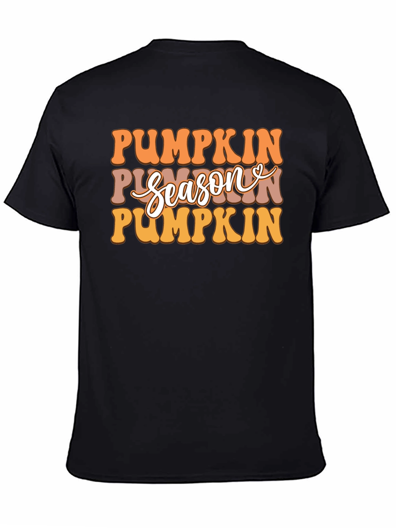 Pumpkin Season Graphic T-Shirt - Fall Fashion