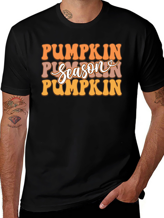 Pumpkin Season Graphic T-Shirt - Fall Fashion