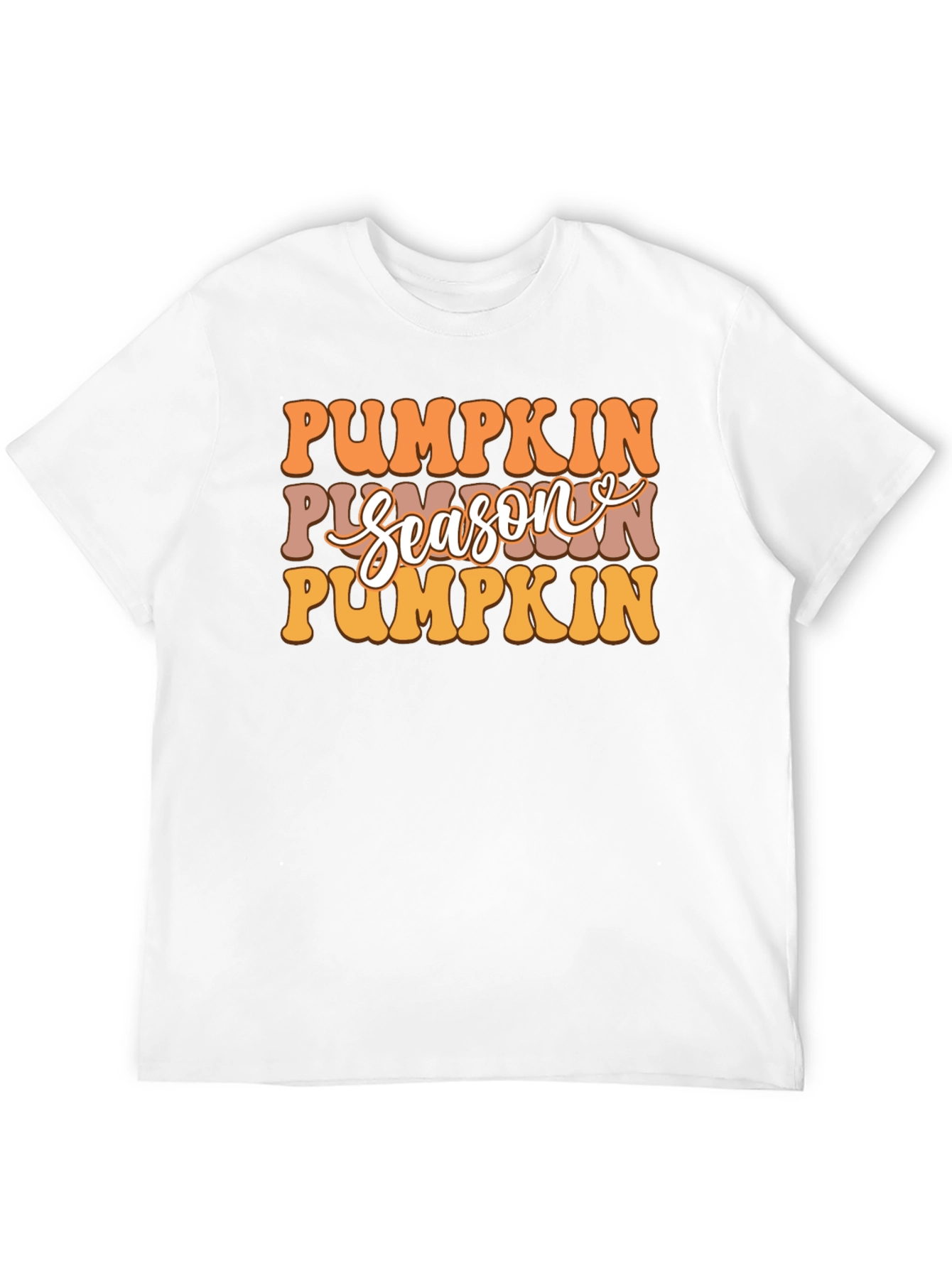 Pumpkin Season Graphic T-Shirt - Fall Fashion