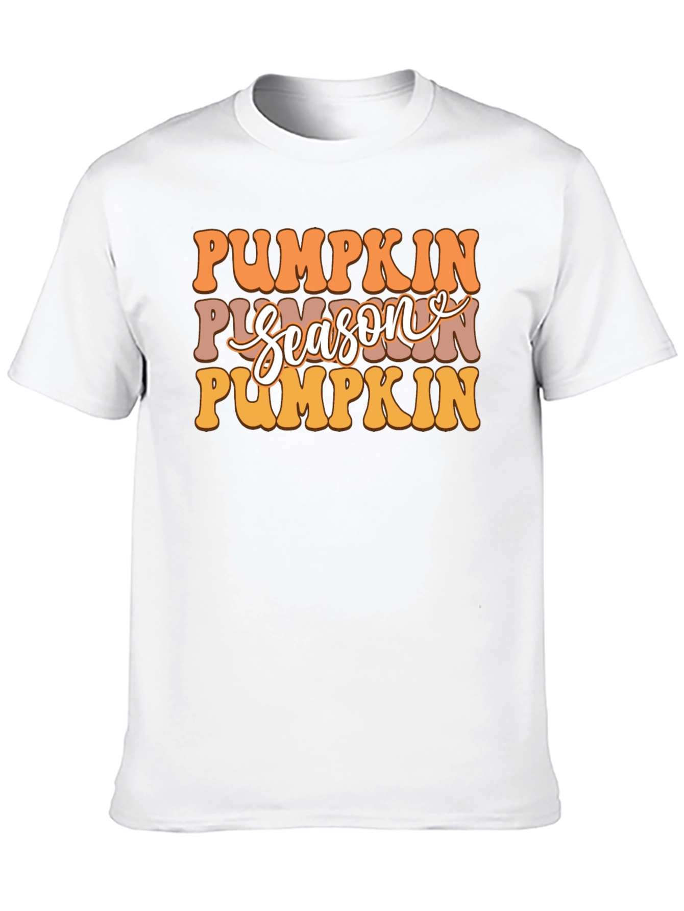Pumpkin Season Graphic T-Shirt - Fall Fashion