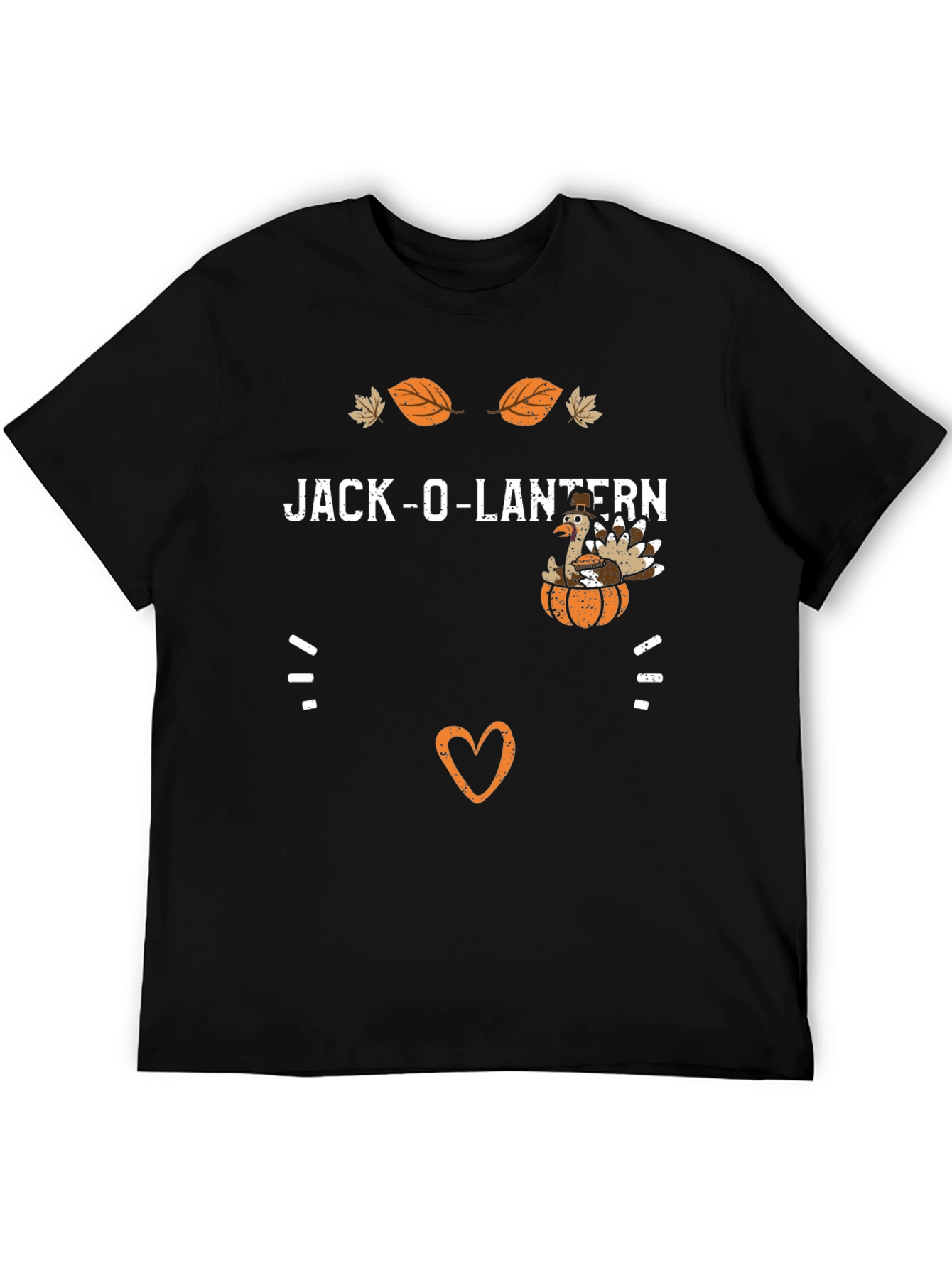 Jack-O-Lantern Turkey Thanksgiving T-Shirt