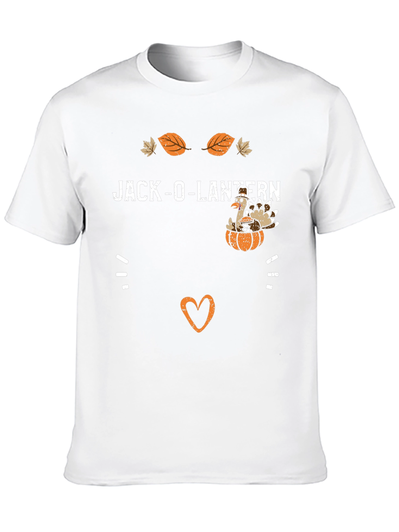 Jack-O-Lantern Turkey Thanksgiving T-Shirt