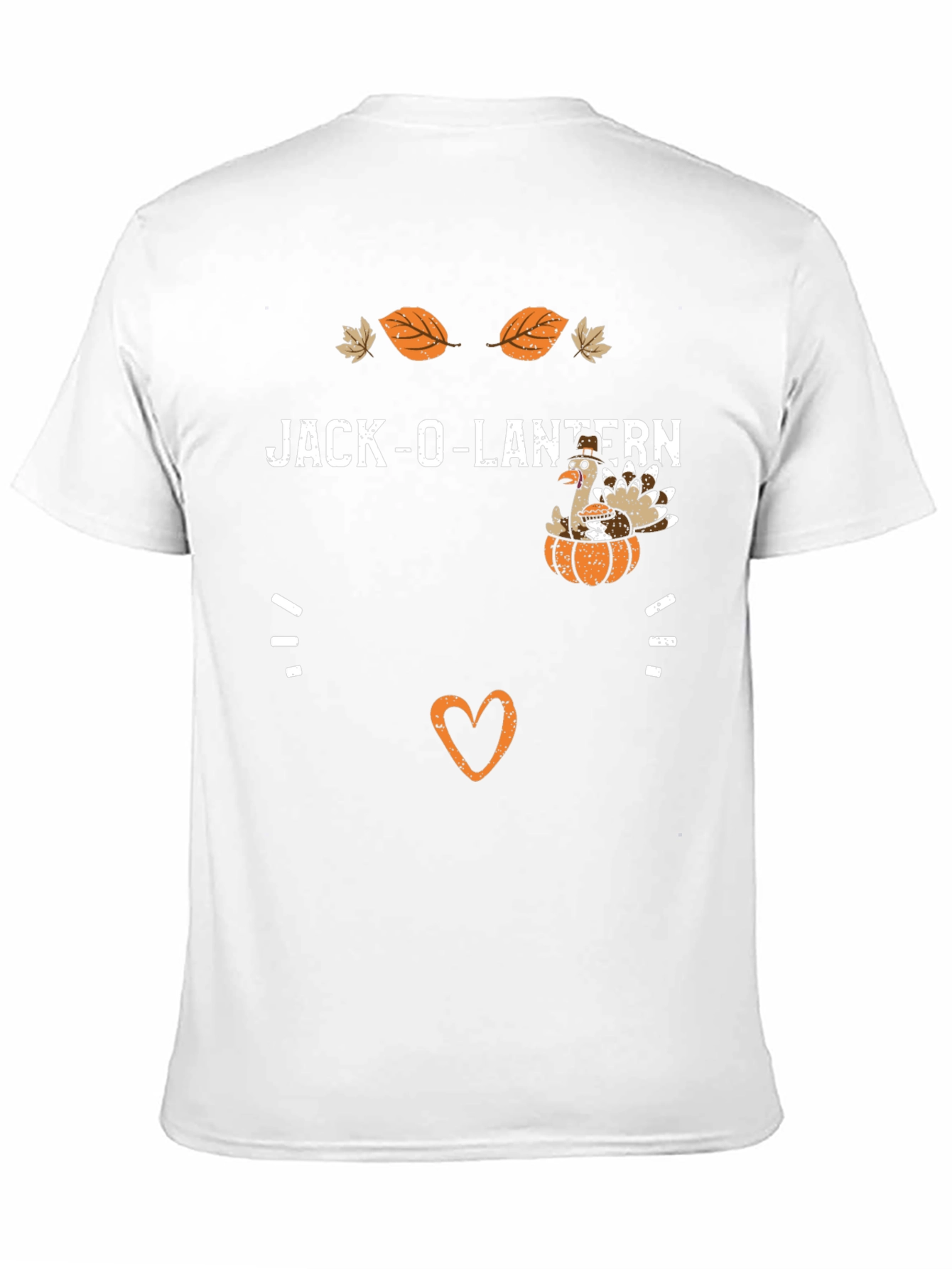 Jack-O-Lantern Turkey Thanksgiving T-Shirt