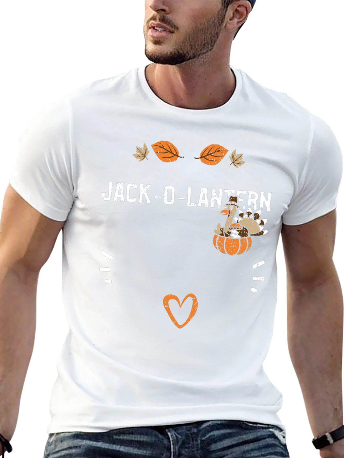 Jack-O-Lantern Turkey Thanksgiving T-Shirt