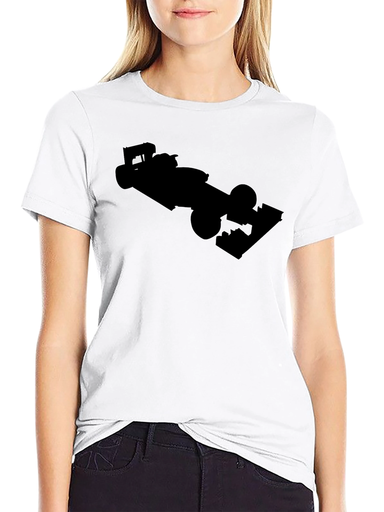 Formula 1 Racing Car Silhouette T-Shirt