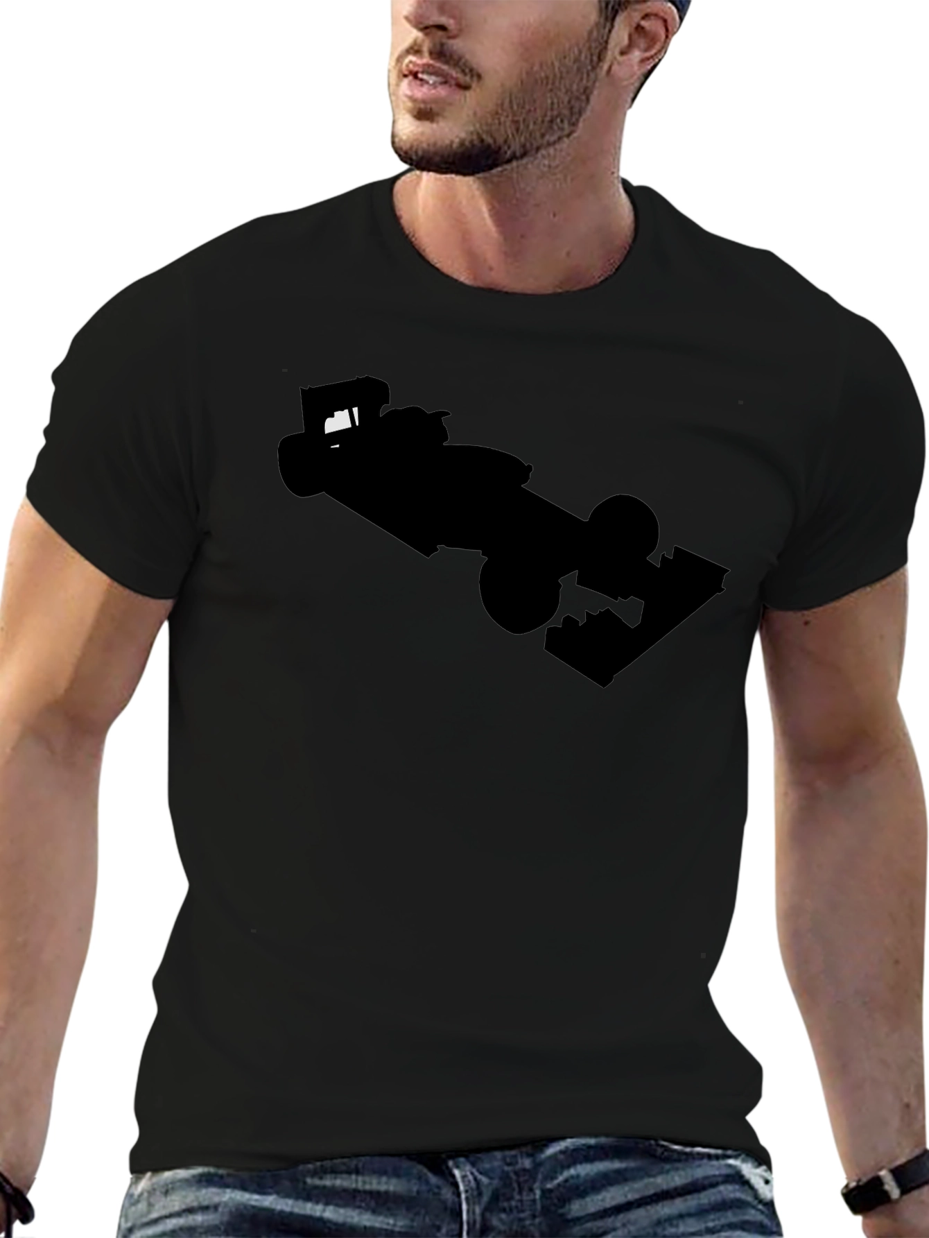 Formula 1 Racing Car Silhouette T-Shirt