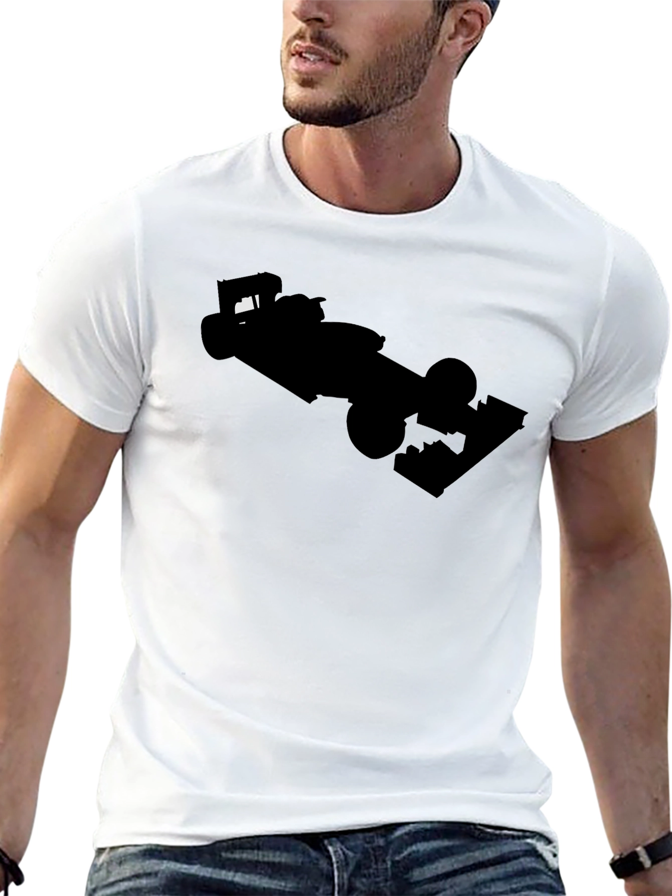 Formula 1 Racing Car Silhouette T-Shirt
