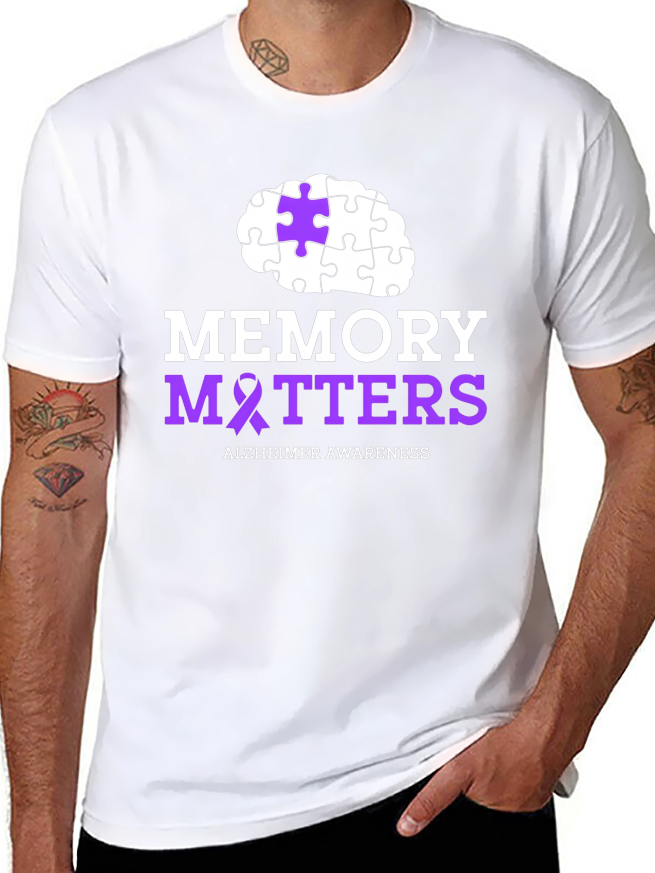 Memory Matters Alzheimers Awareness T-Shirt