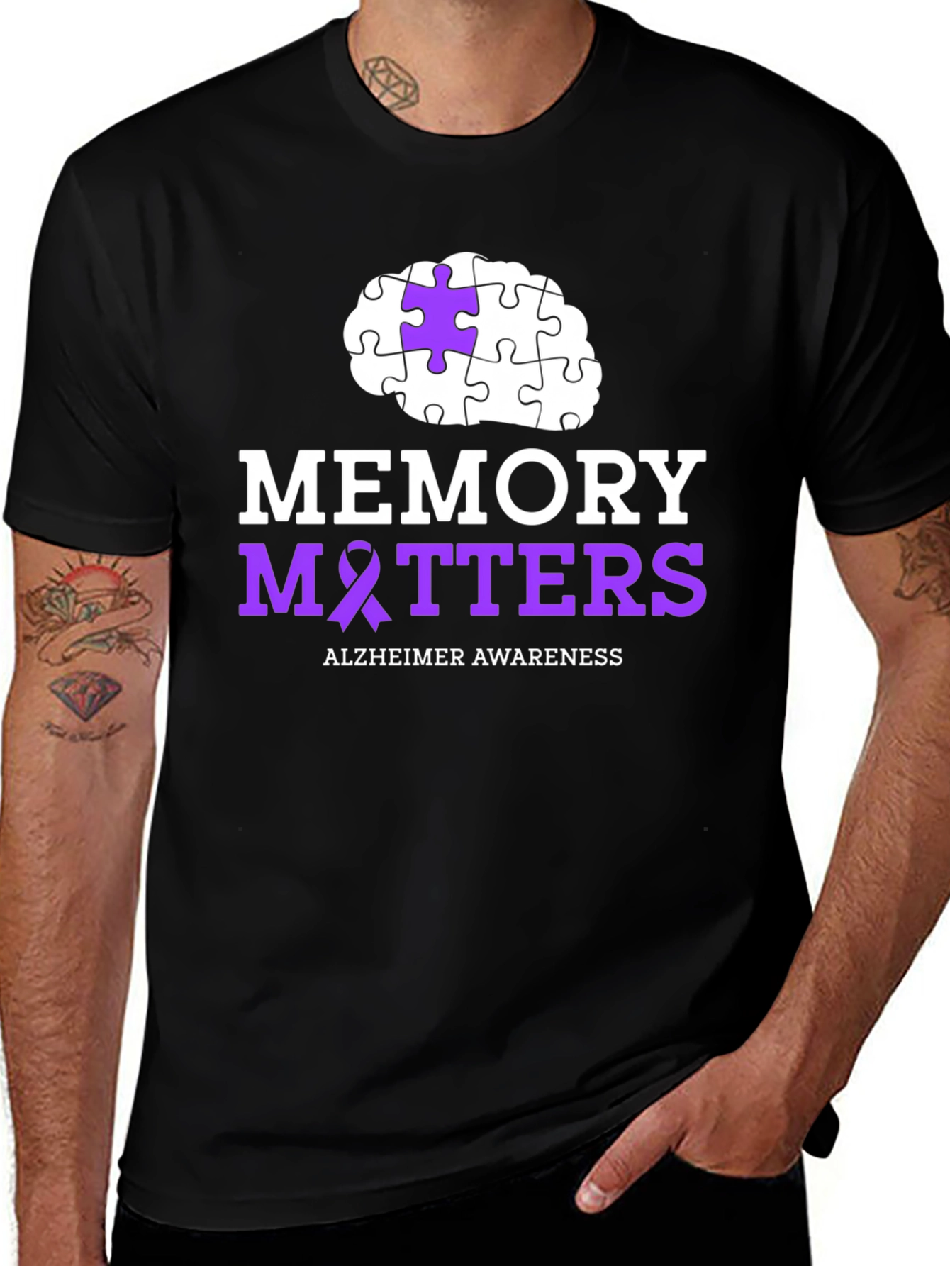 Memory Matters Alzheimers Awareness T-Shirt