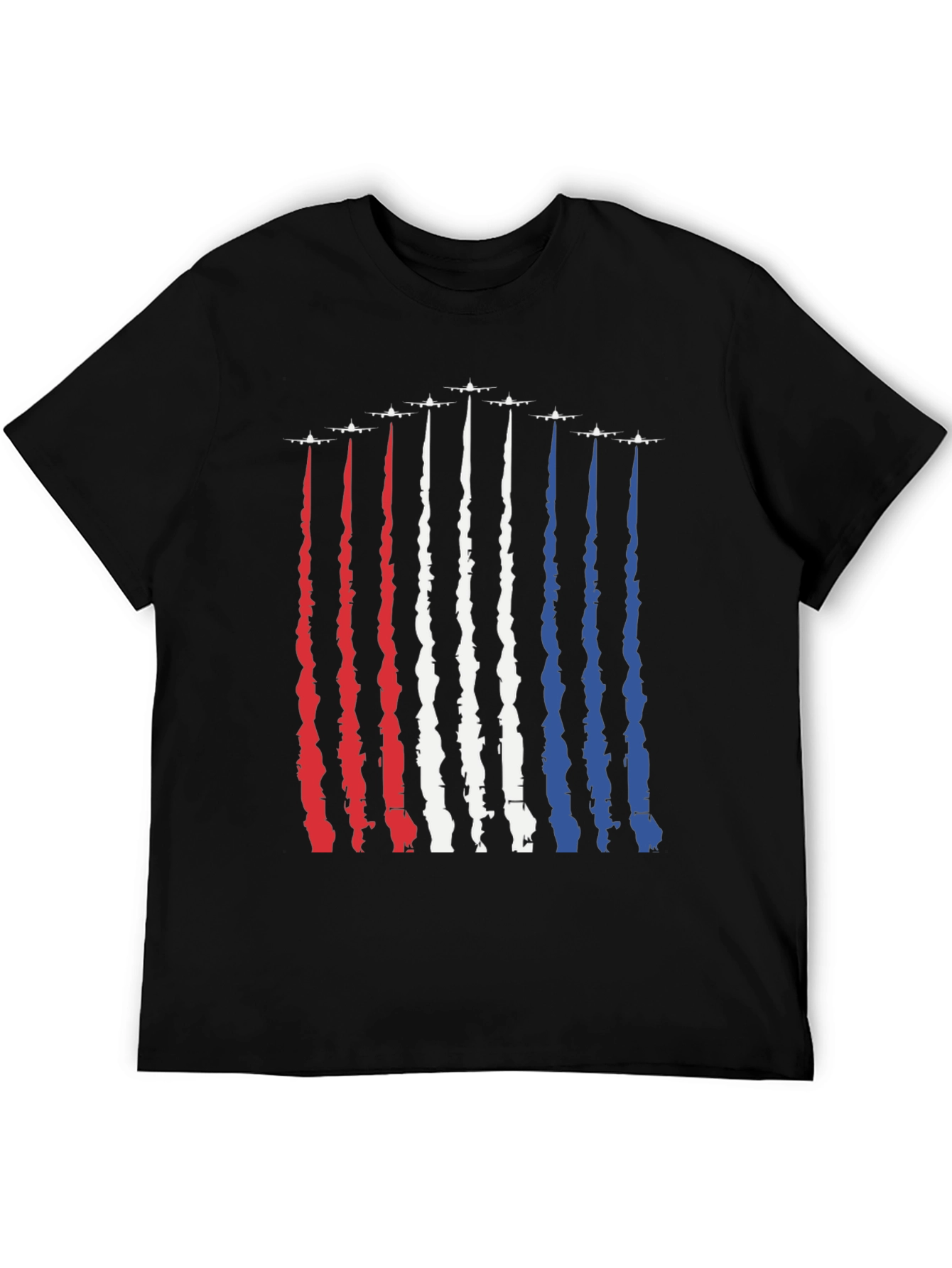 Patriotic Jet Trail T-Shirt - American Pride