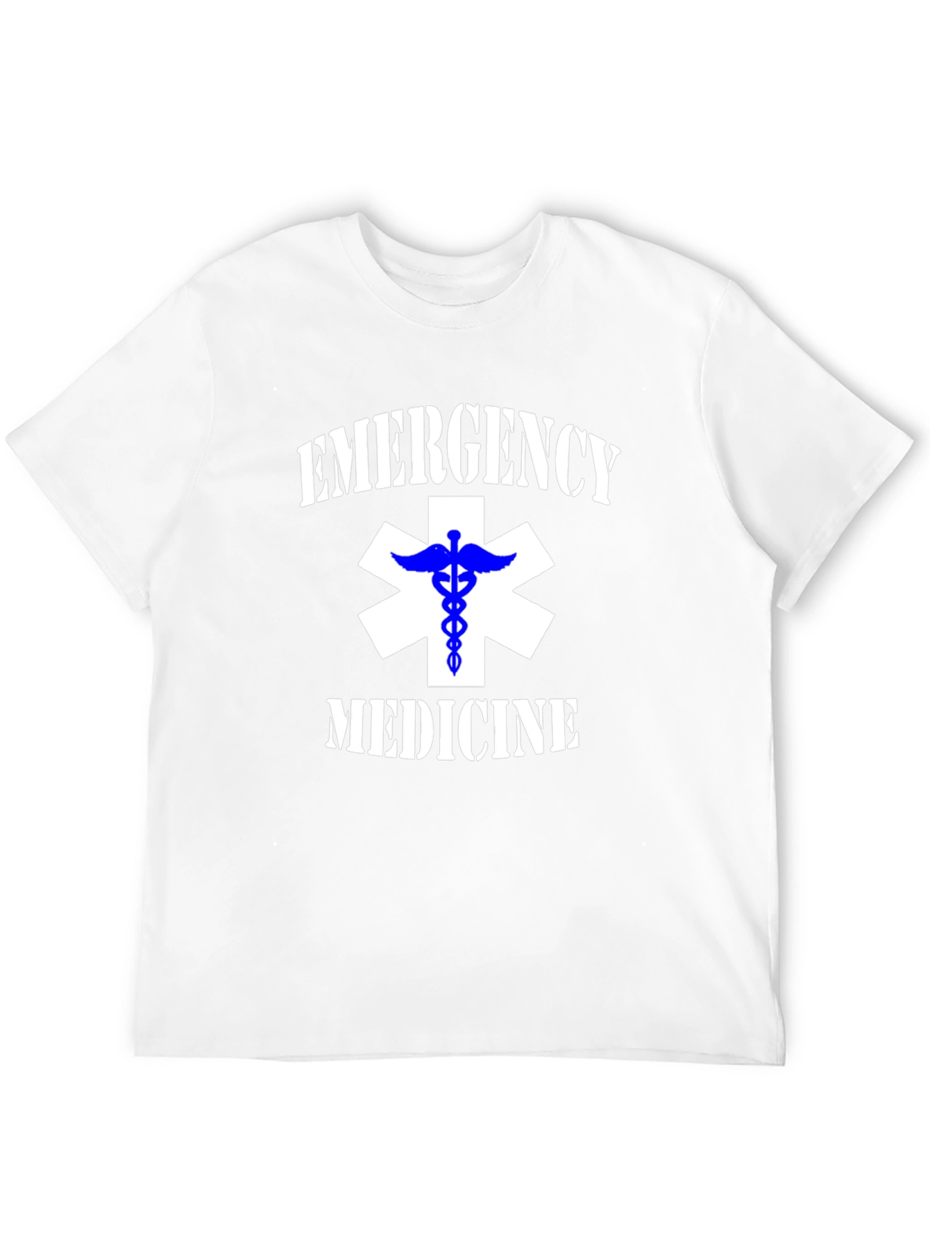 Emergency Medicine T-Shirt - Caduceus Medical Star Design