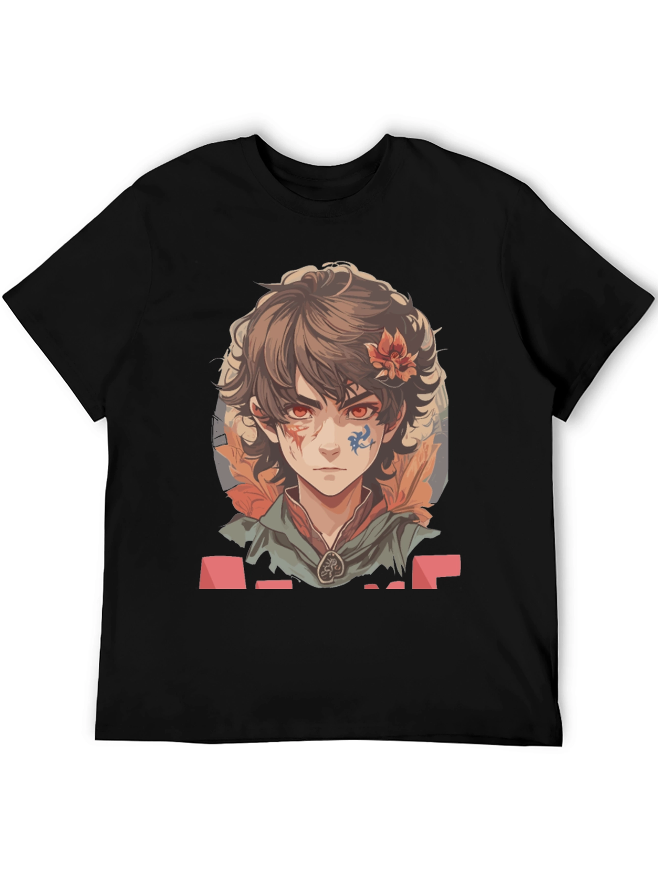 Anime Boy Graphic Tee