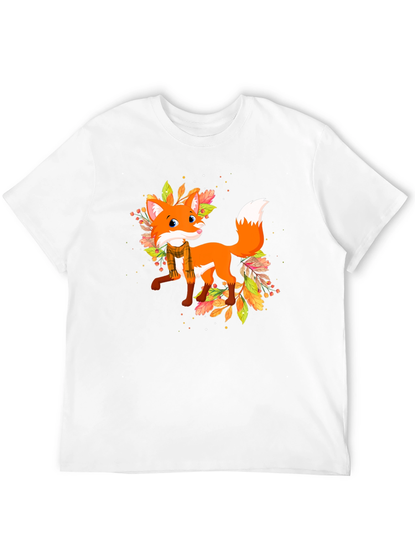 Fox and Foliage Graphic Tee
