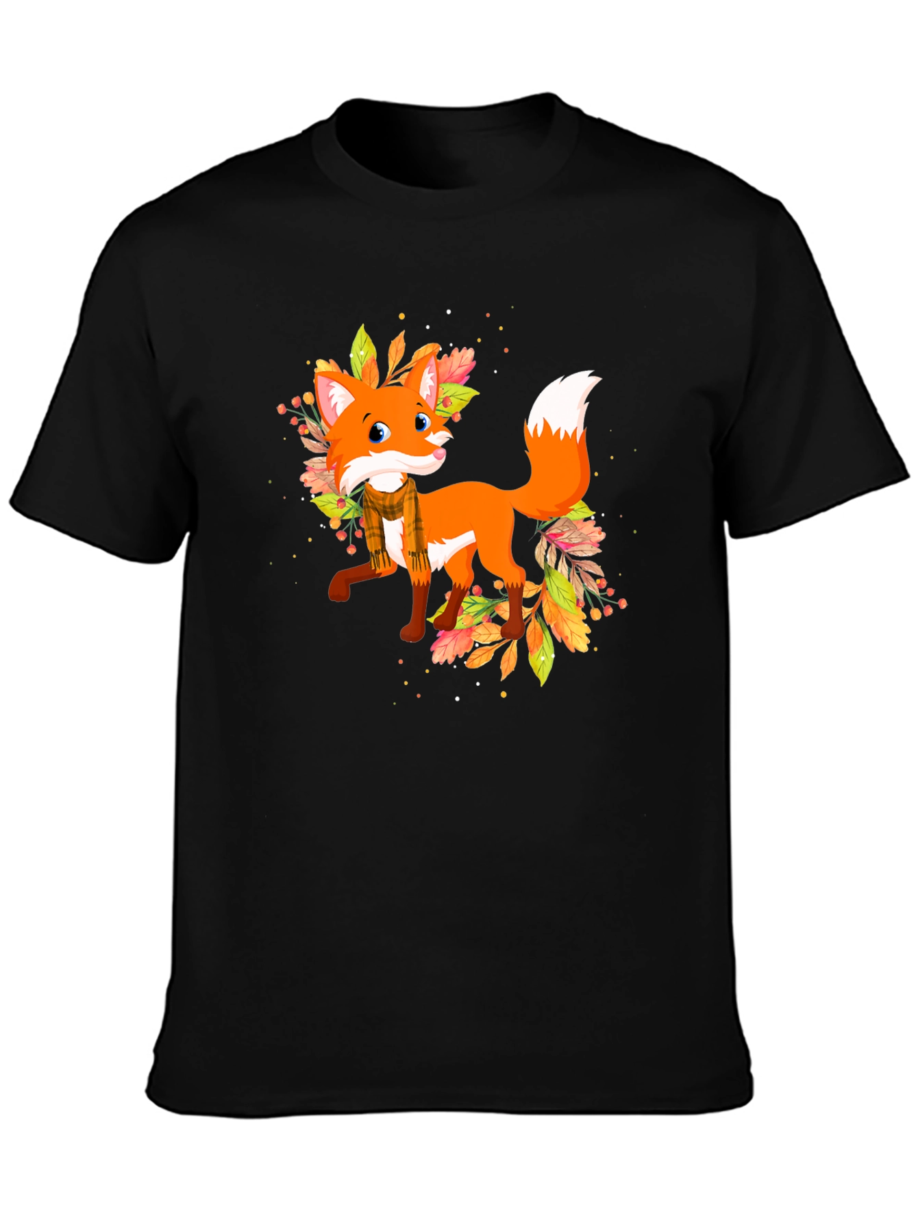 Fox and Foliage Graphic Tee