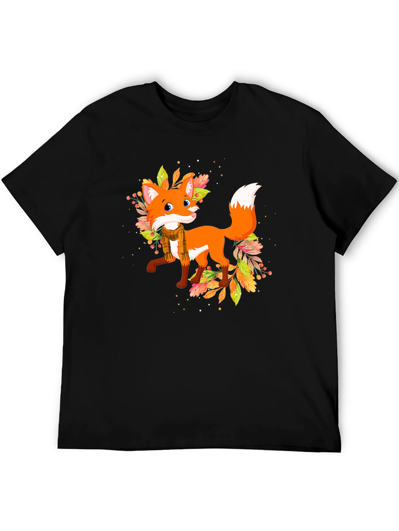 Fox and Foliage Graphic Tee