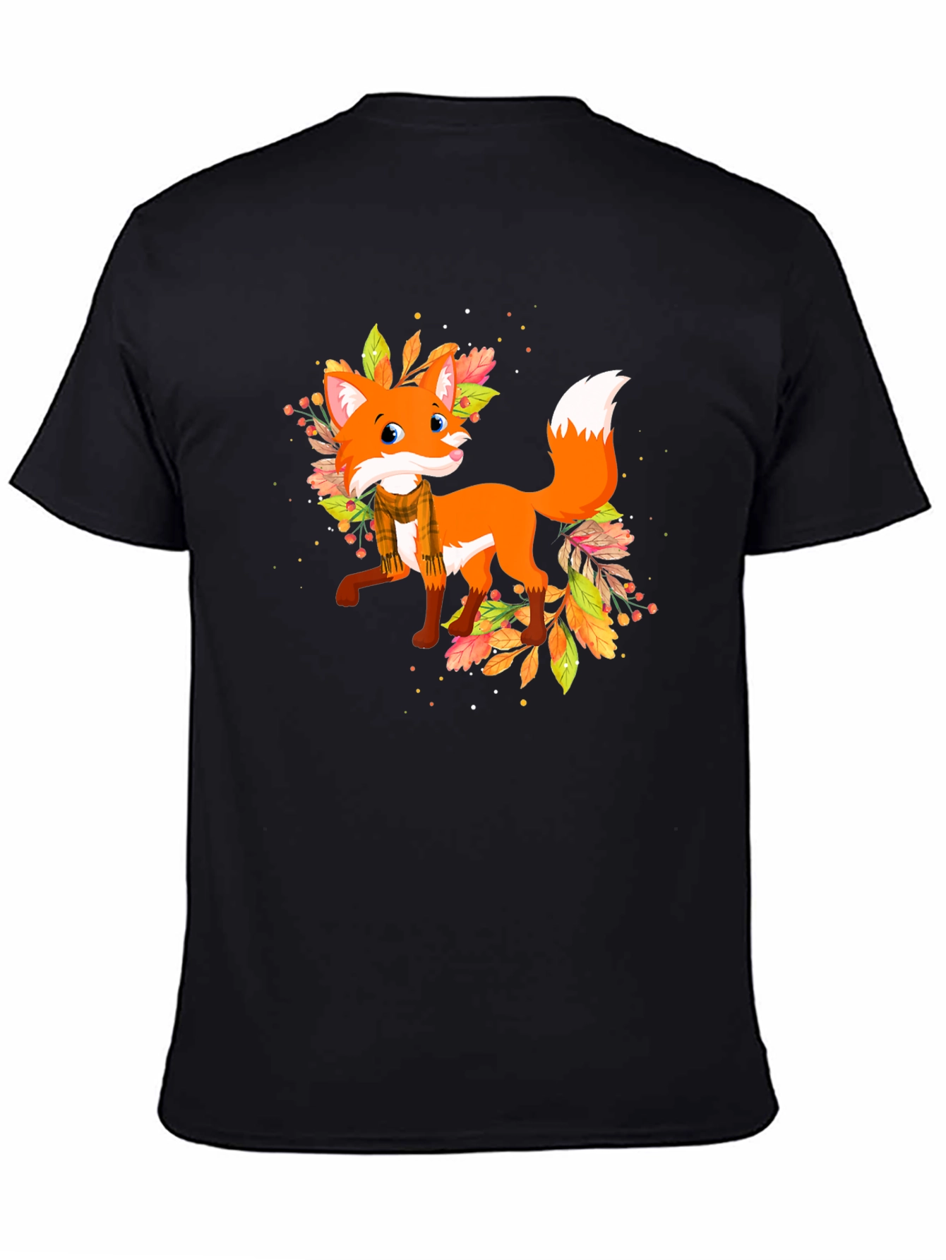 Fox and Foliage Graphic Tee