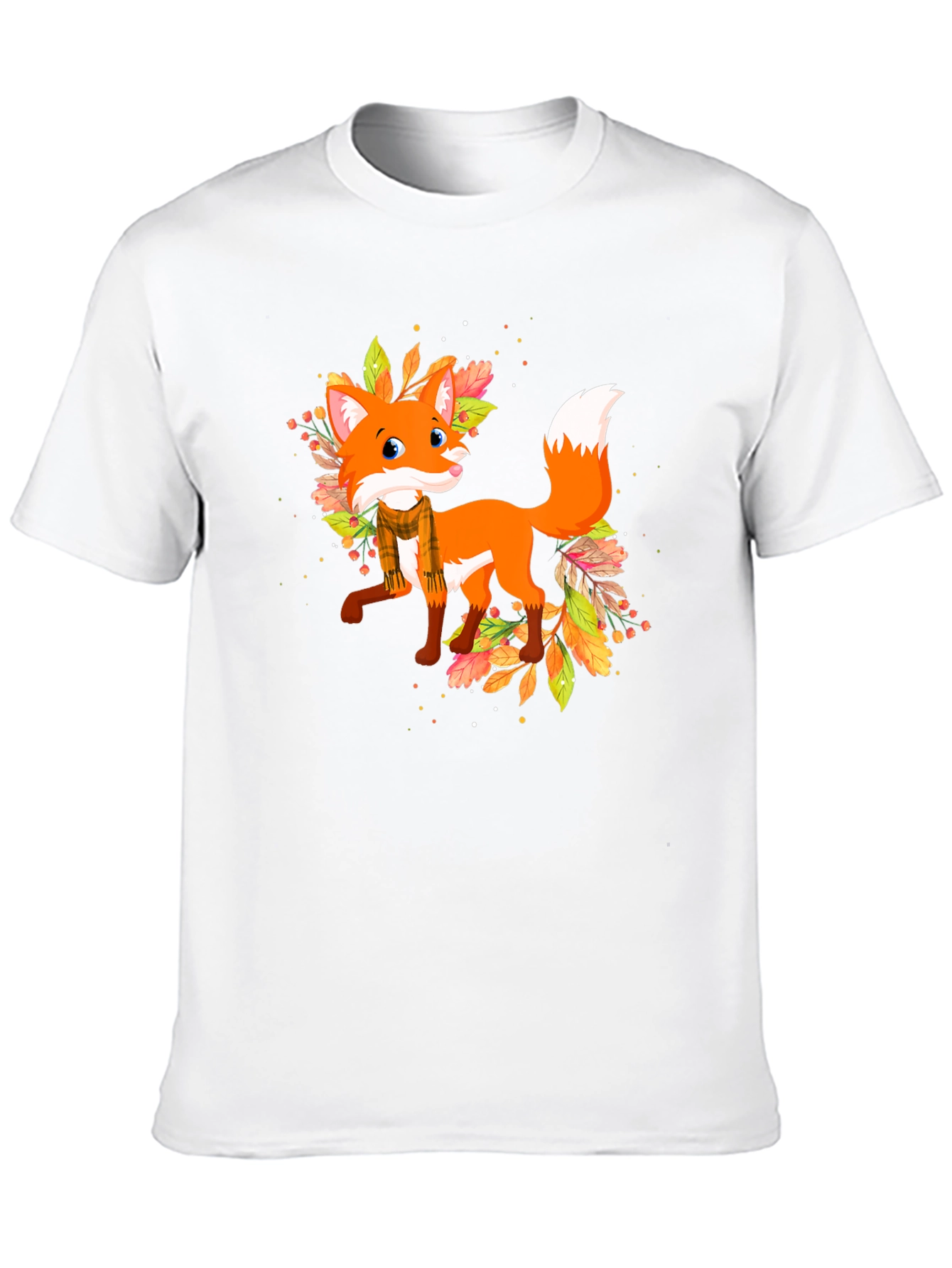 Fox and Foliage Graphic Tee