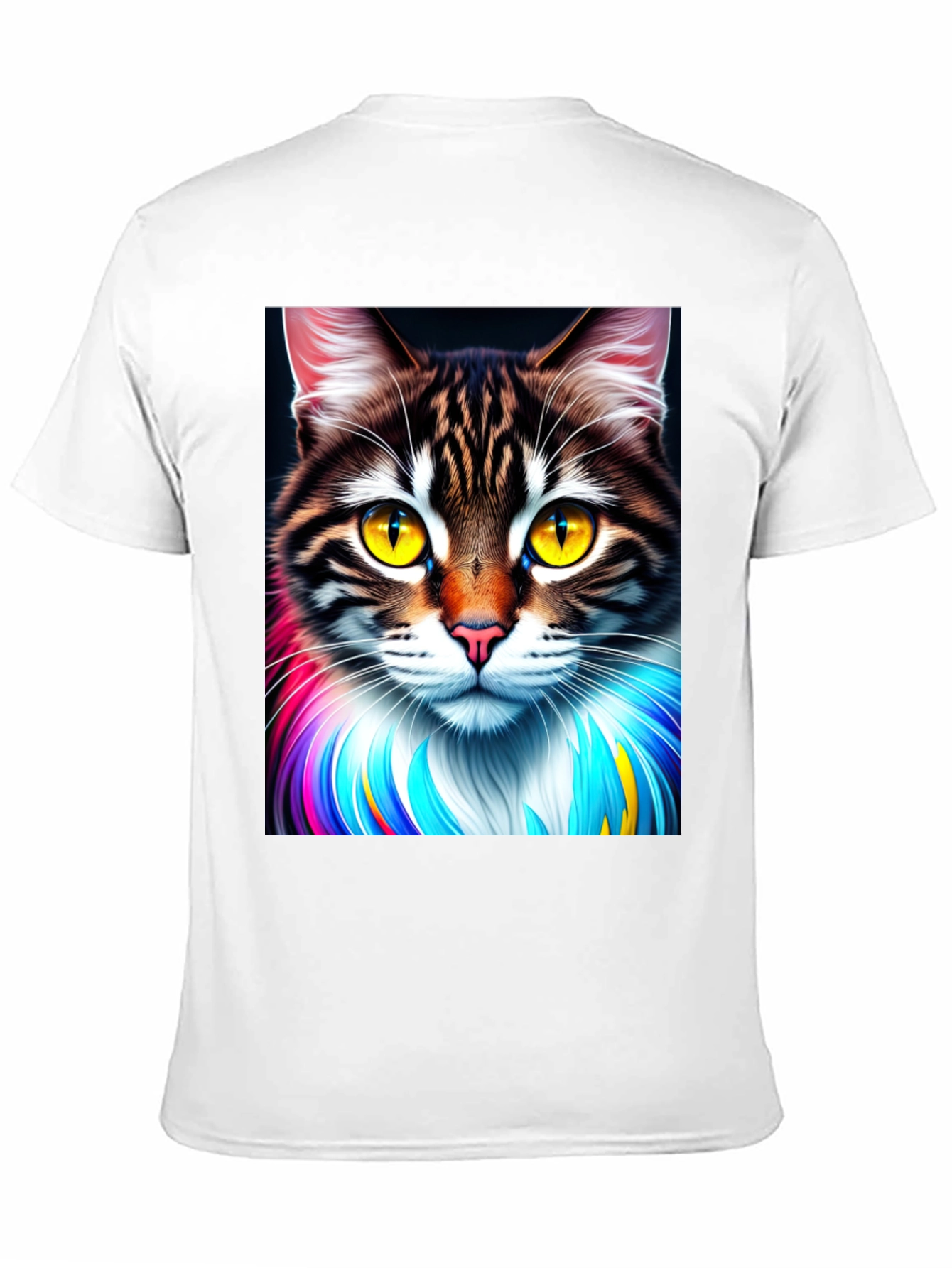Cat Art Graphic T-Shirt - Unique Design