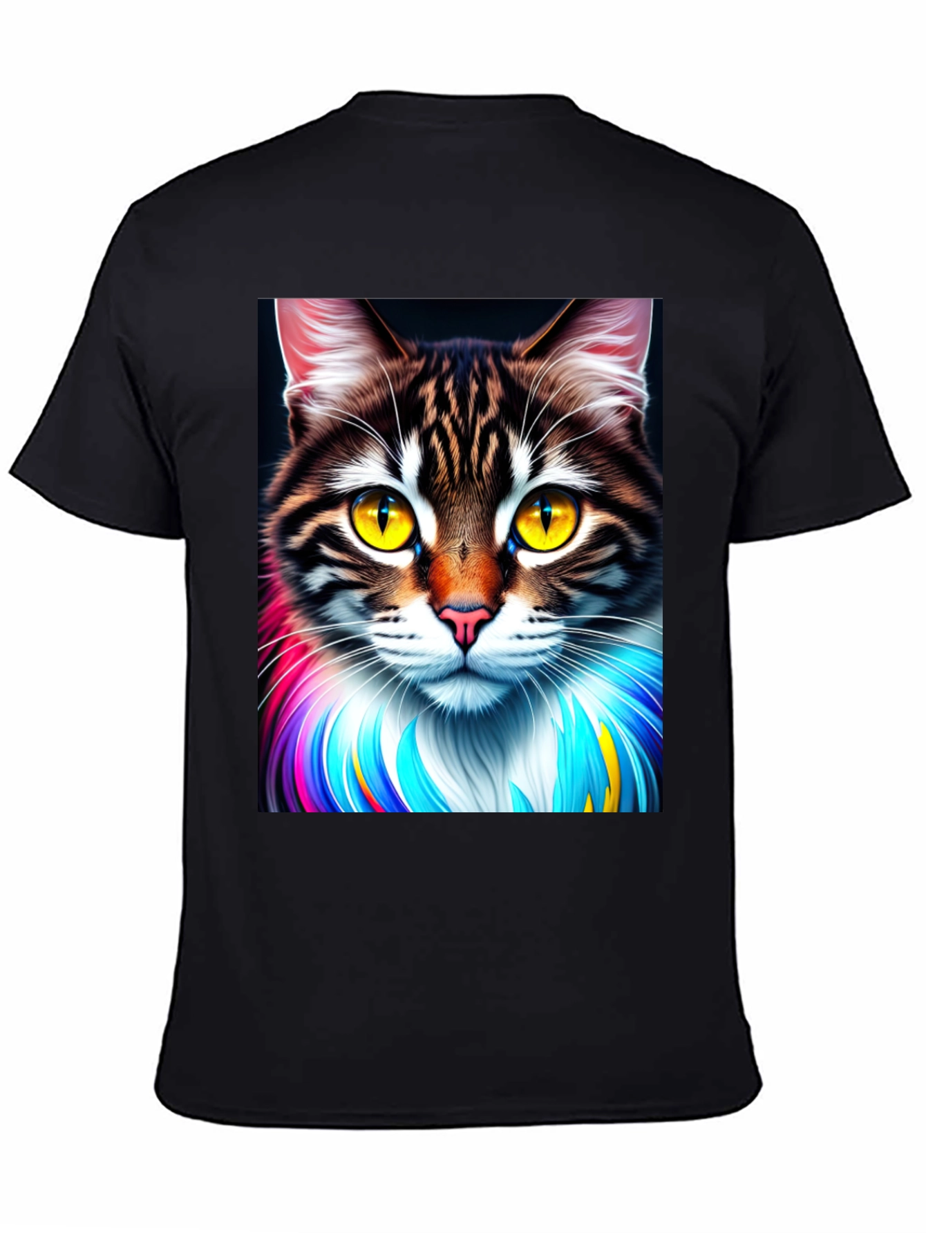 Cat Art Graphic T-Shirt - Unique Design