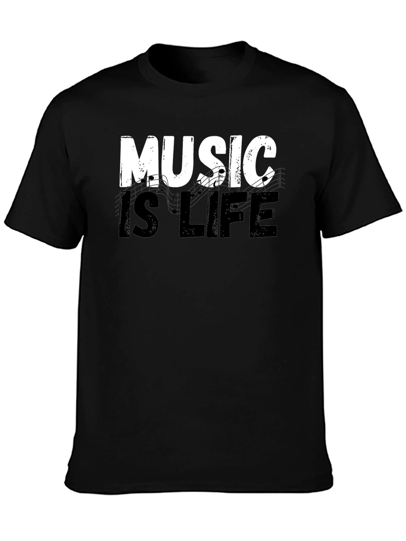 Music is Life Graphic Tee