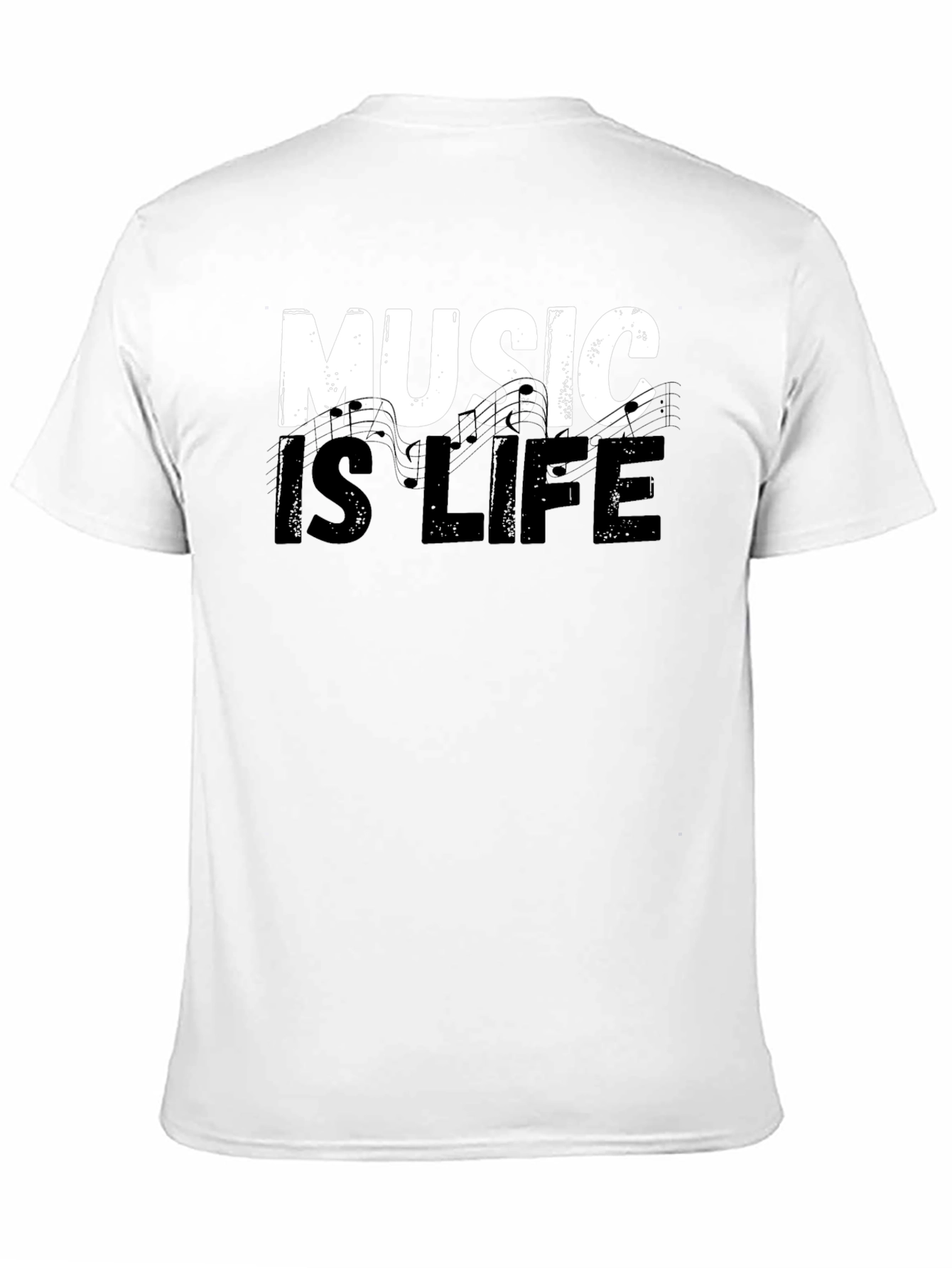Music is Life Graphic Tee