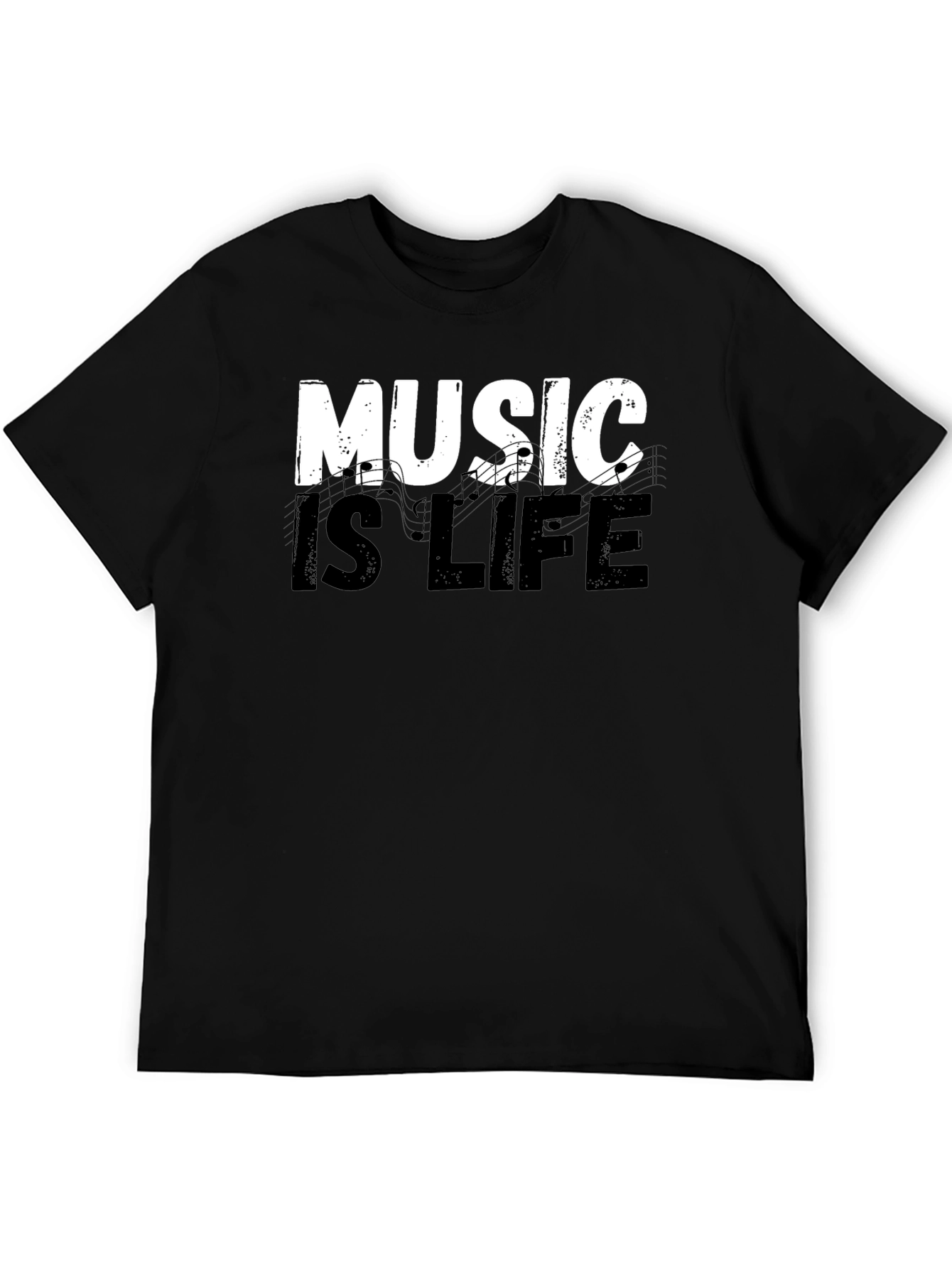 Music is Life Graphic Tee