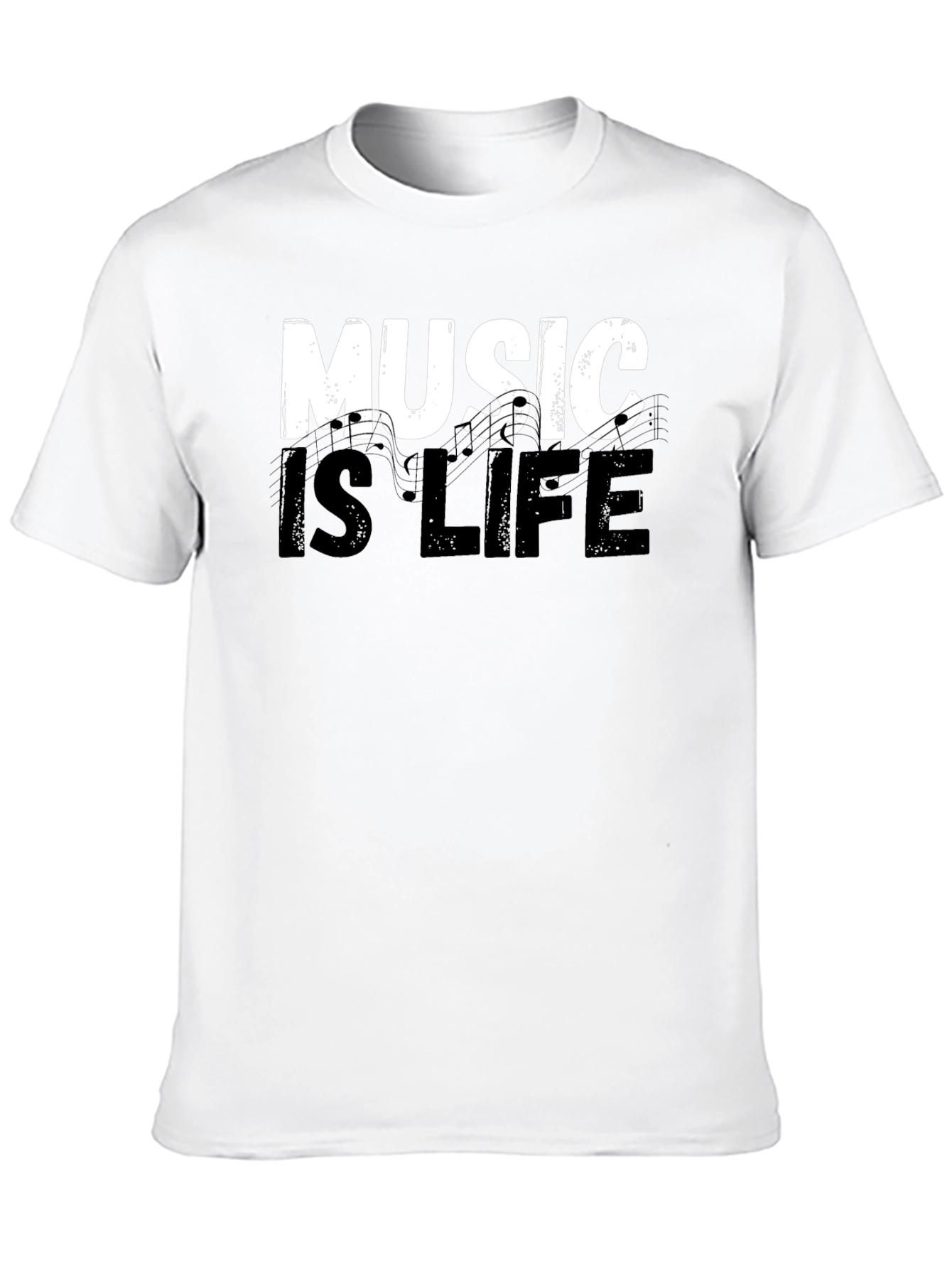 Music is Life Graphic Tee