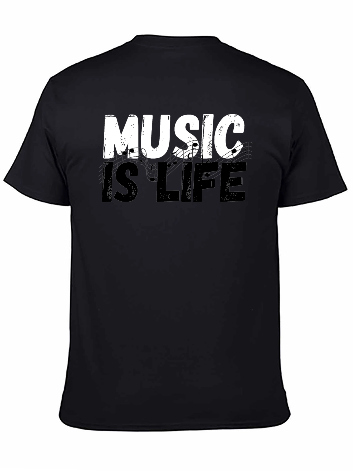 Music is Life Graphic Tee