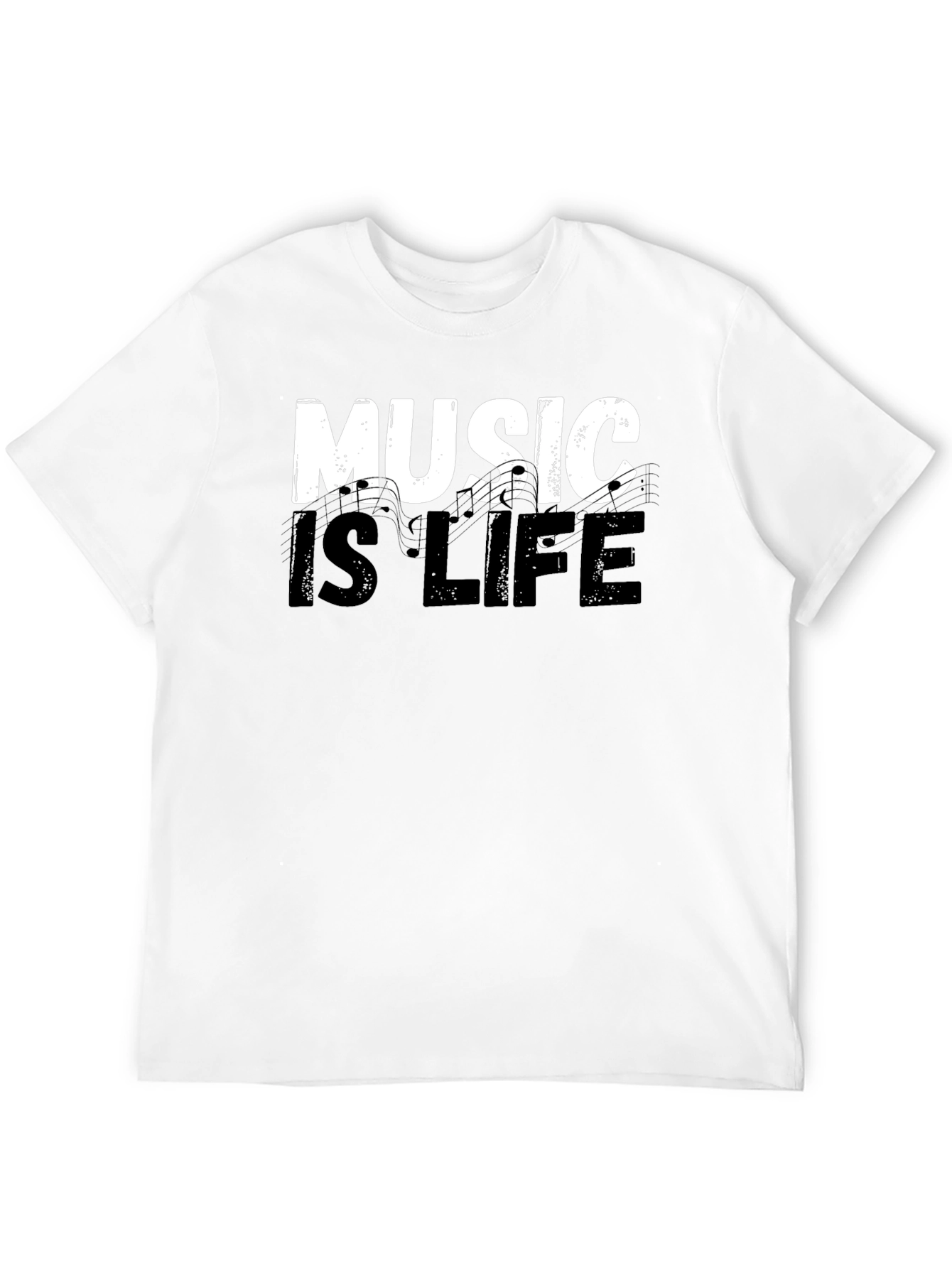 Music is Life Graphic Tee