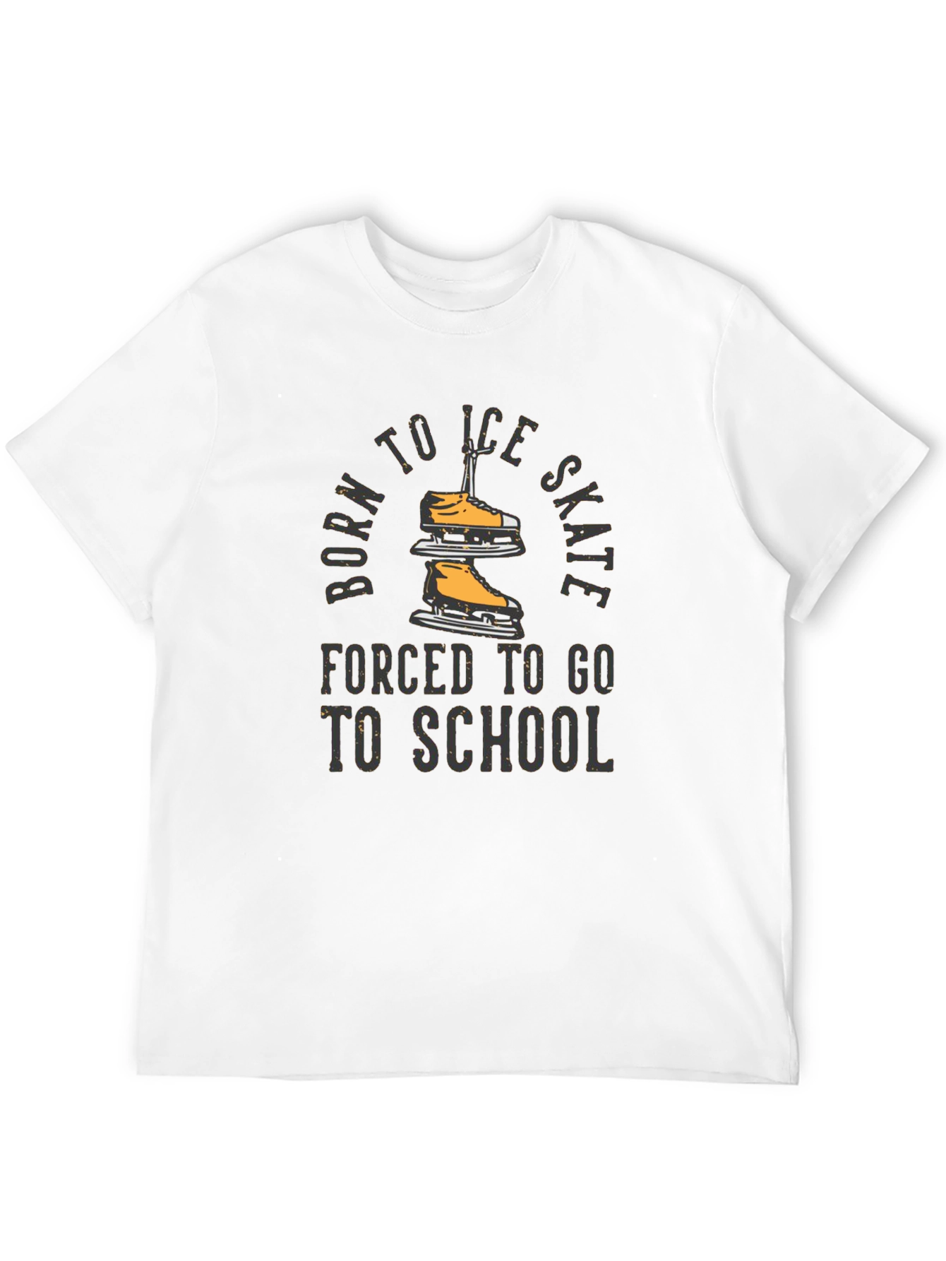 Born to Ice Skate Graphic T-Shirt