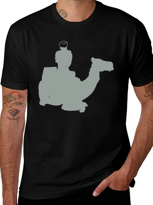 Camel Rider Graphic Tee - Cool Comfort