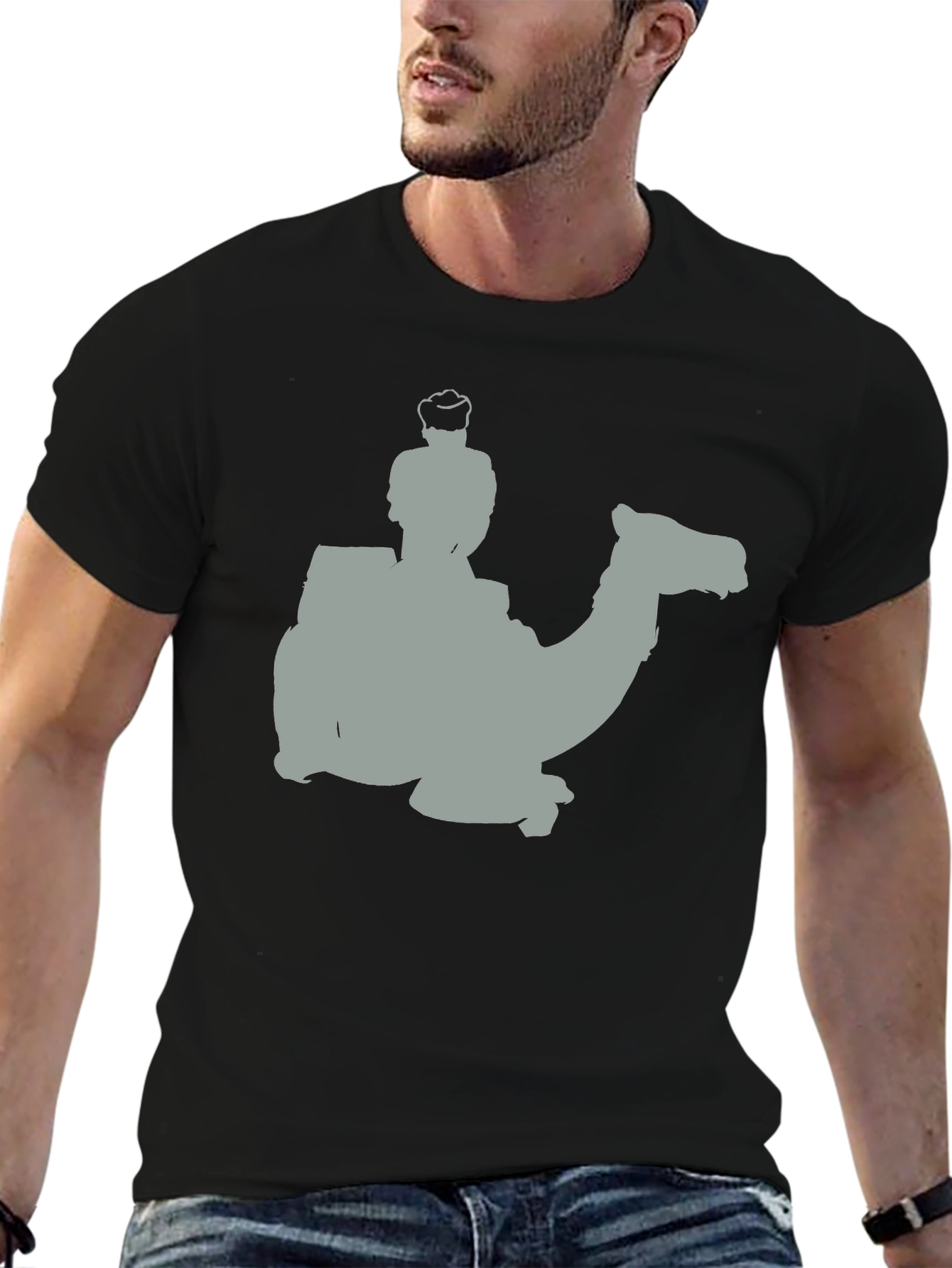 Camel Rider Graphic Tee - Cool Comfort