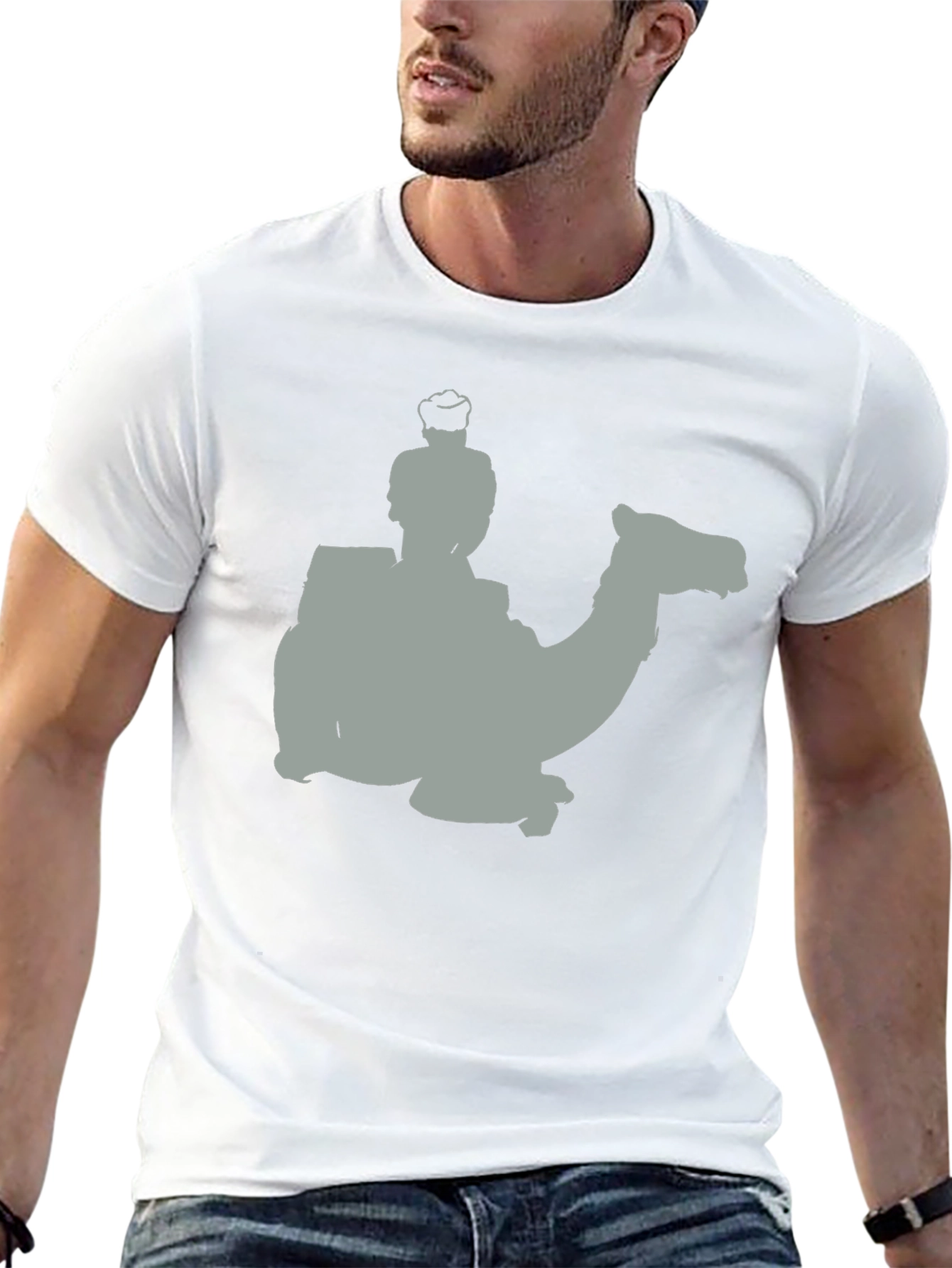 Camel Rider Graphic Tee - Cool Comfort