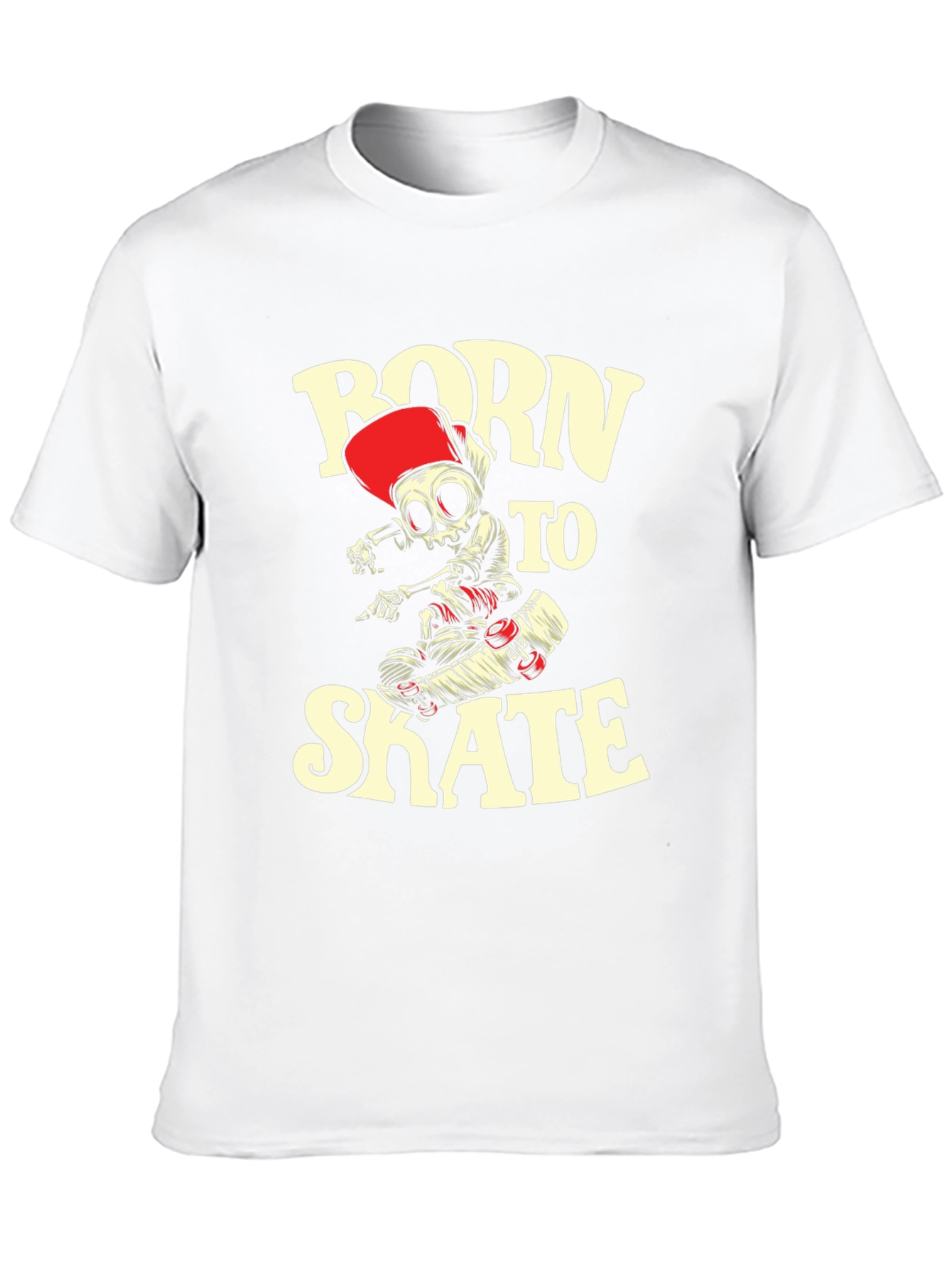 Born to Skate Graphic Tee - Black
