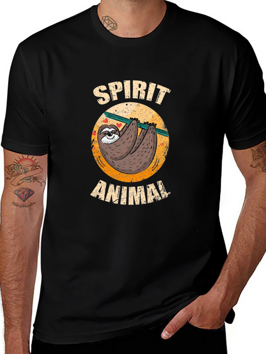 Sloth Spirit Animal Graphic Tee