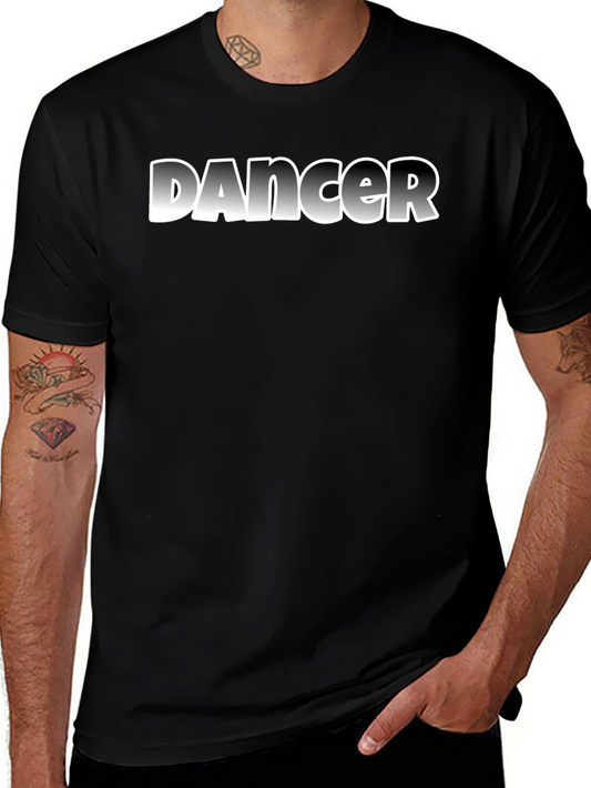 Dancer Graphic T-Shirt - Casual Black Tee