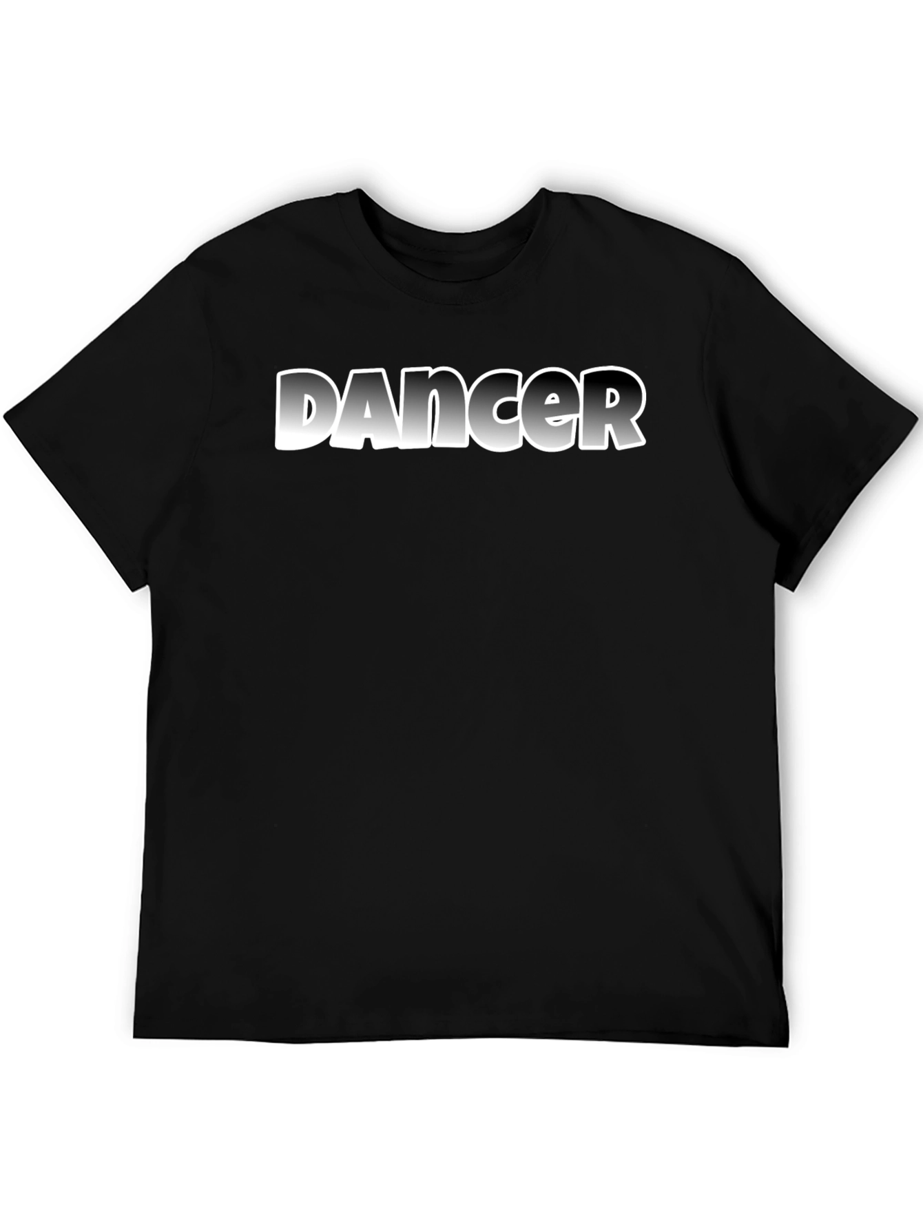 Dancer Graphic T-Shirt - Casual Black Tee