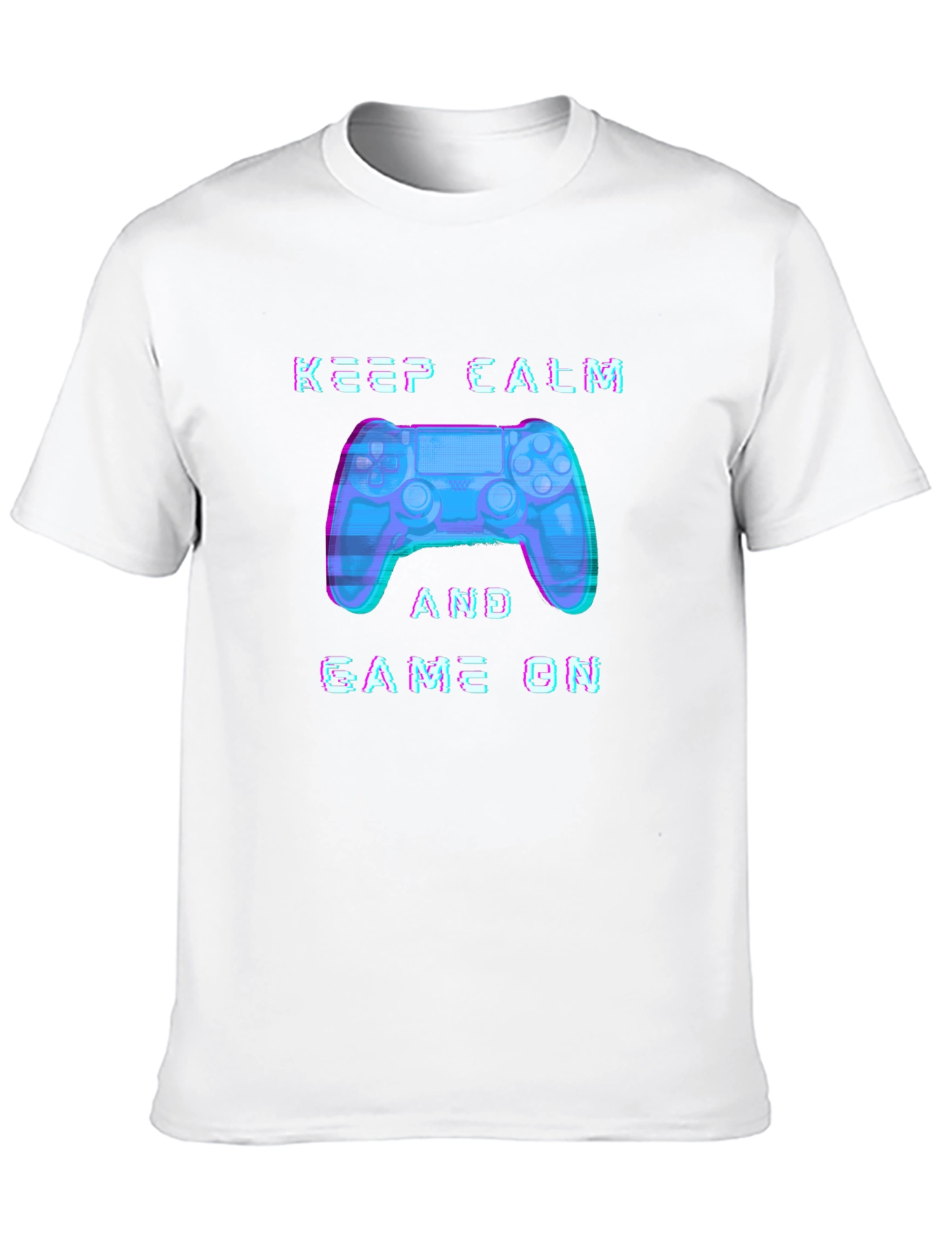 Keep Calm and Game On Gamer T-Shirt