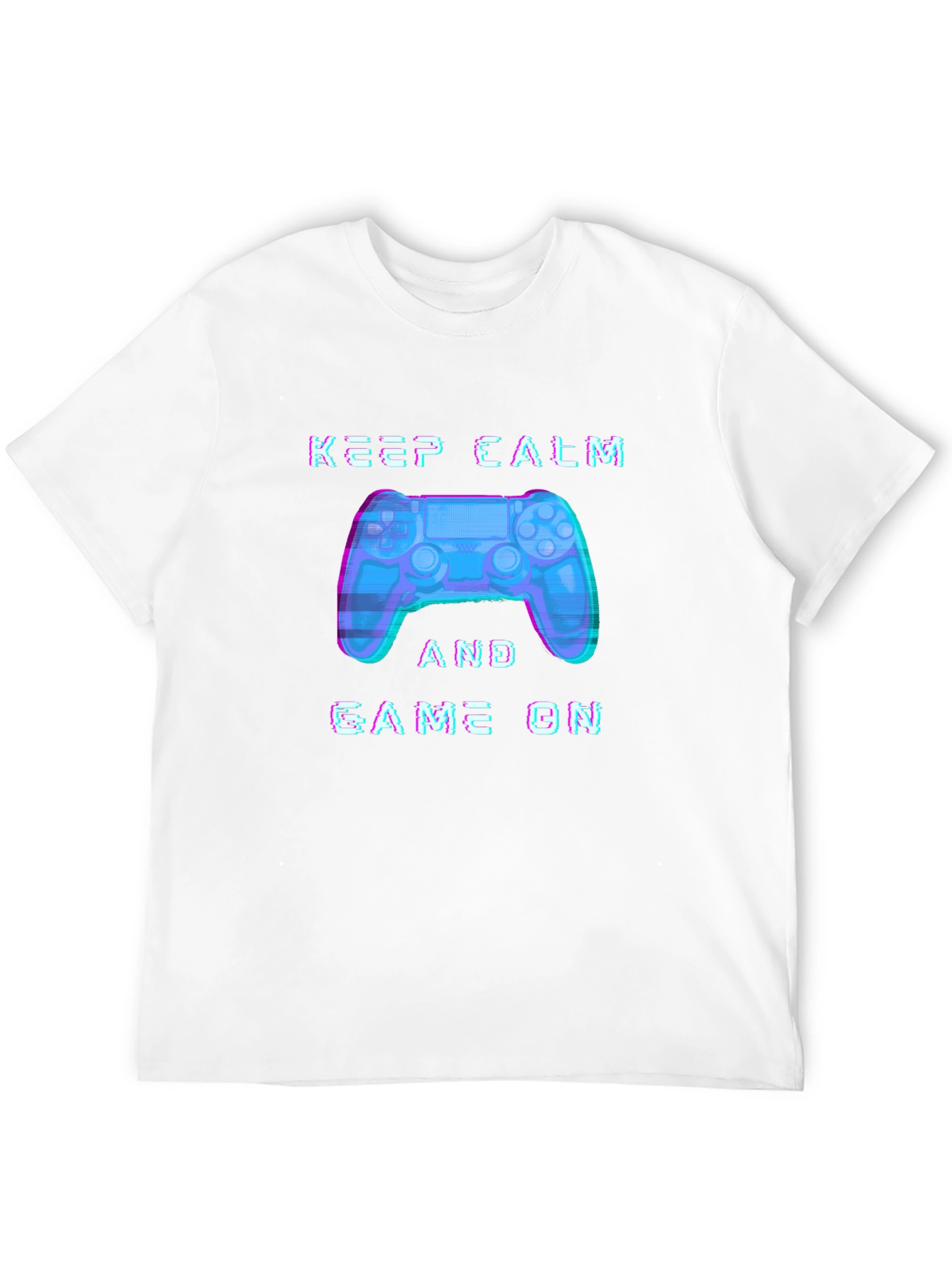 Keep Calm and Game On Gamer T-Shirt