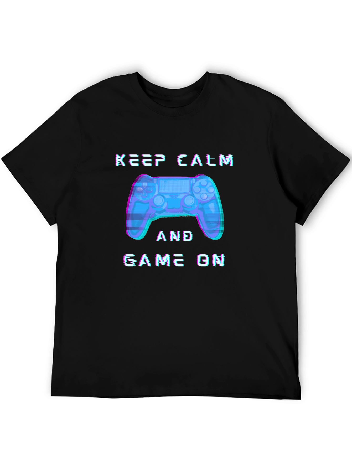 Keep Calm and Game On Gamer T-Shirt