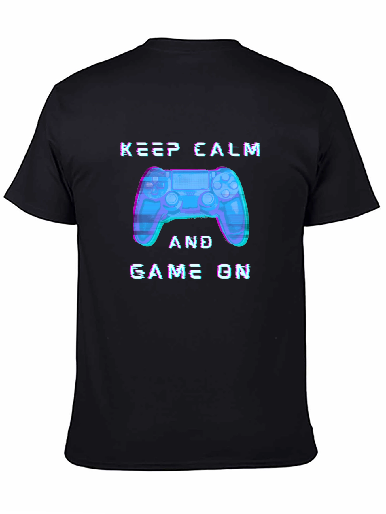 Keep Calm and Game On Gamer T-Shirt