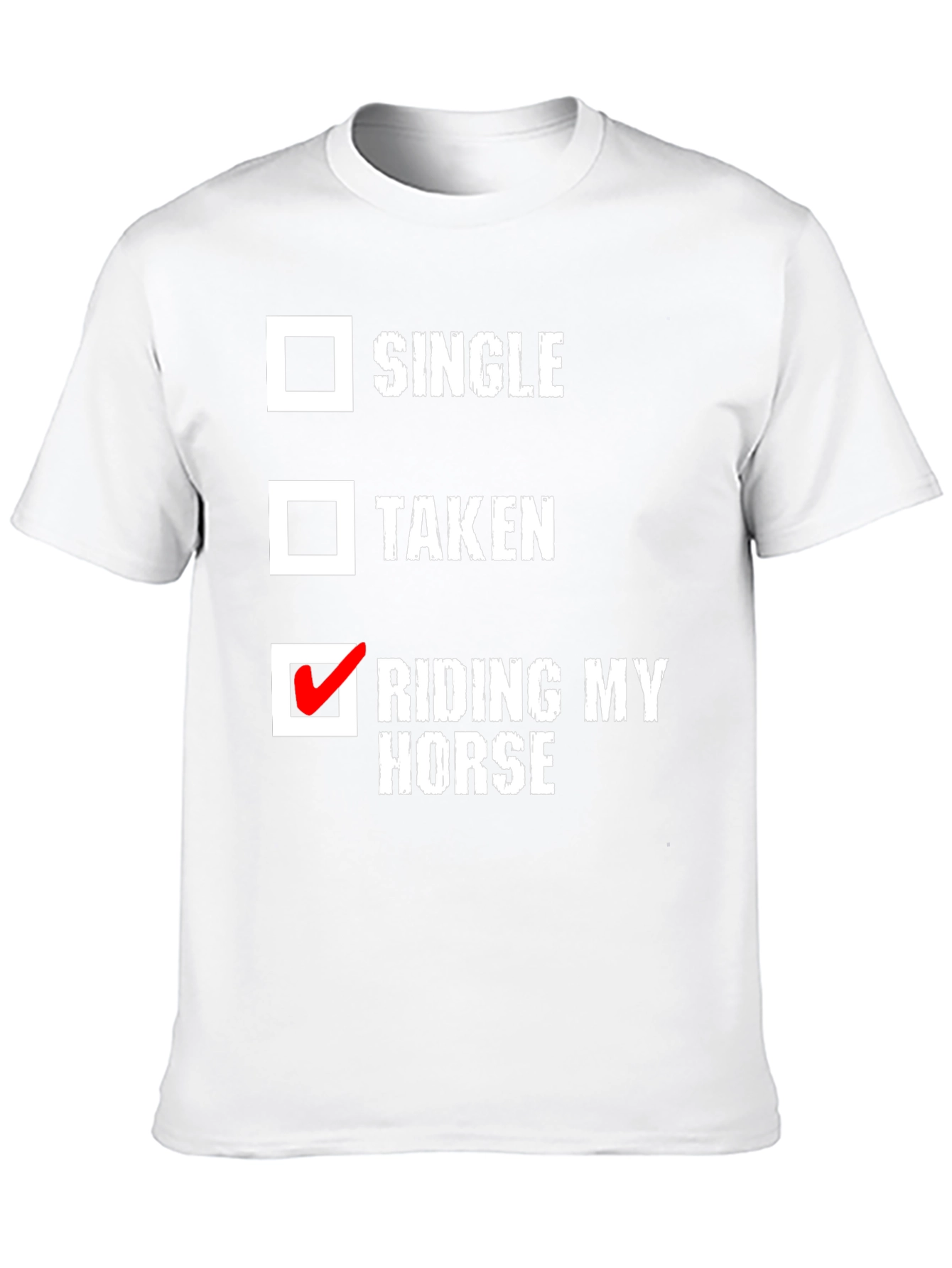 Riding My Horse T-Shirt - Equestrian Life