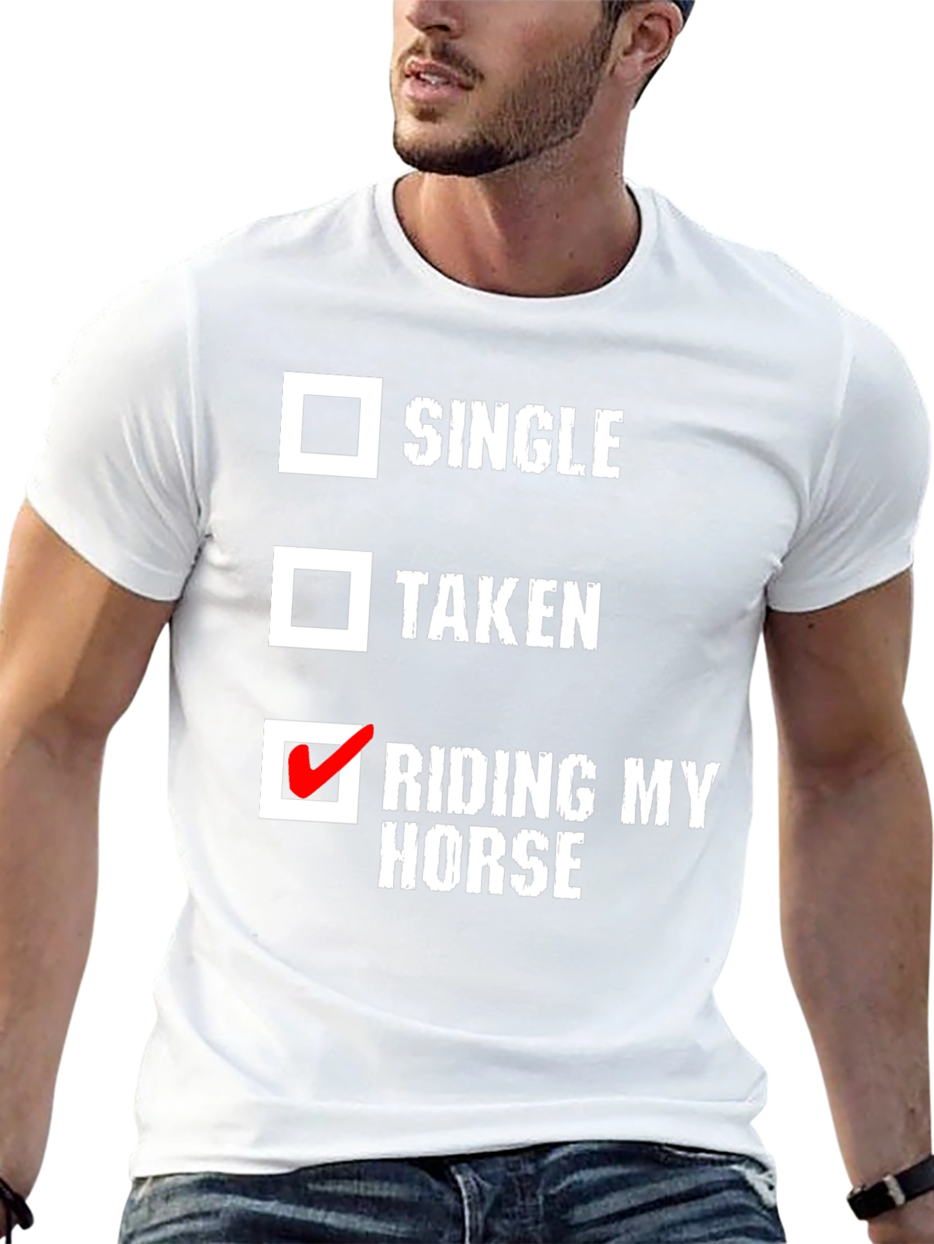 Riding My Horse T-Shirt - Equestrian Life