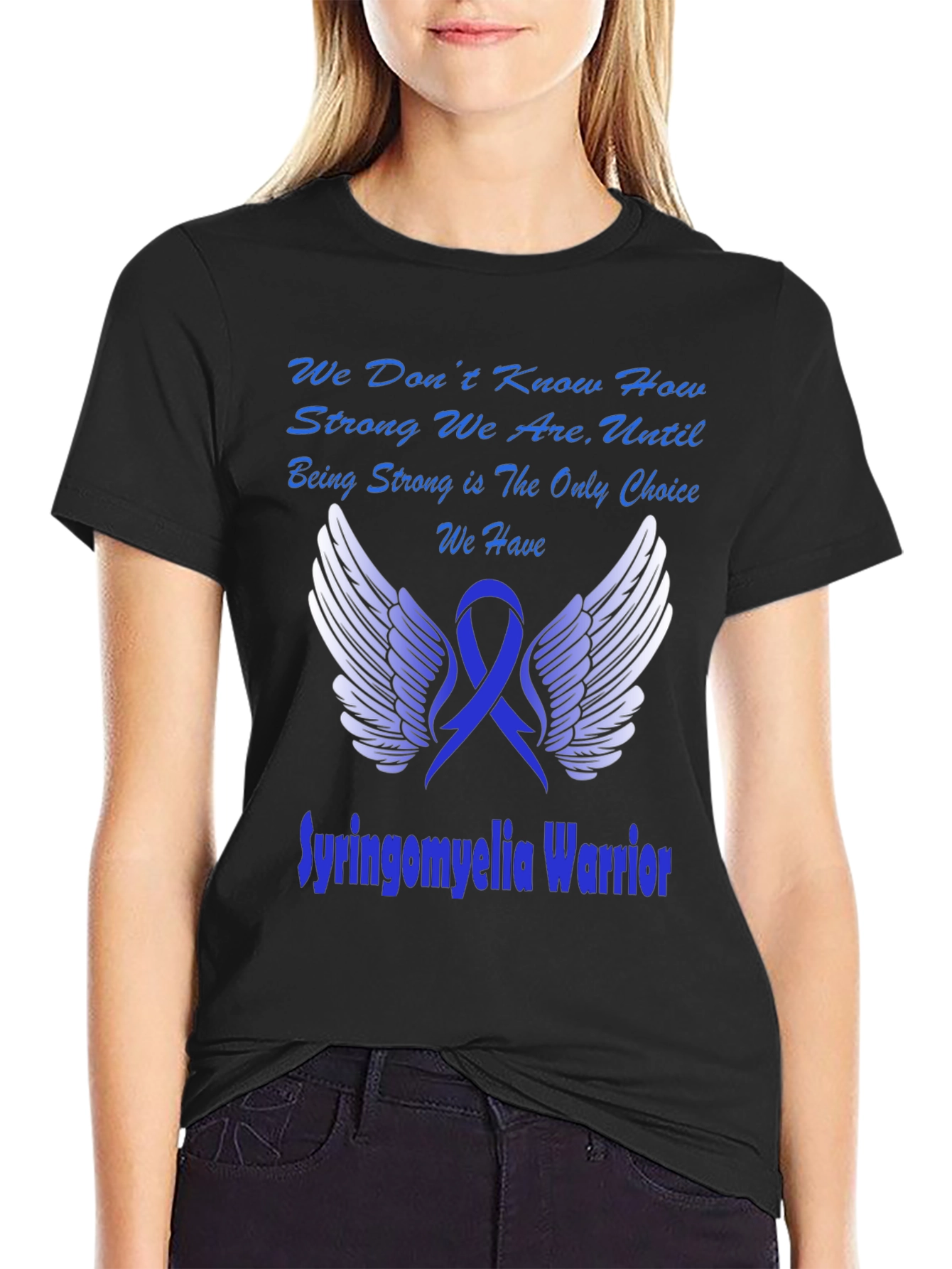 Syringomyelia Warrior Awareness T-Shirt